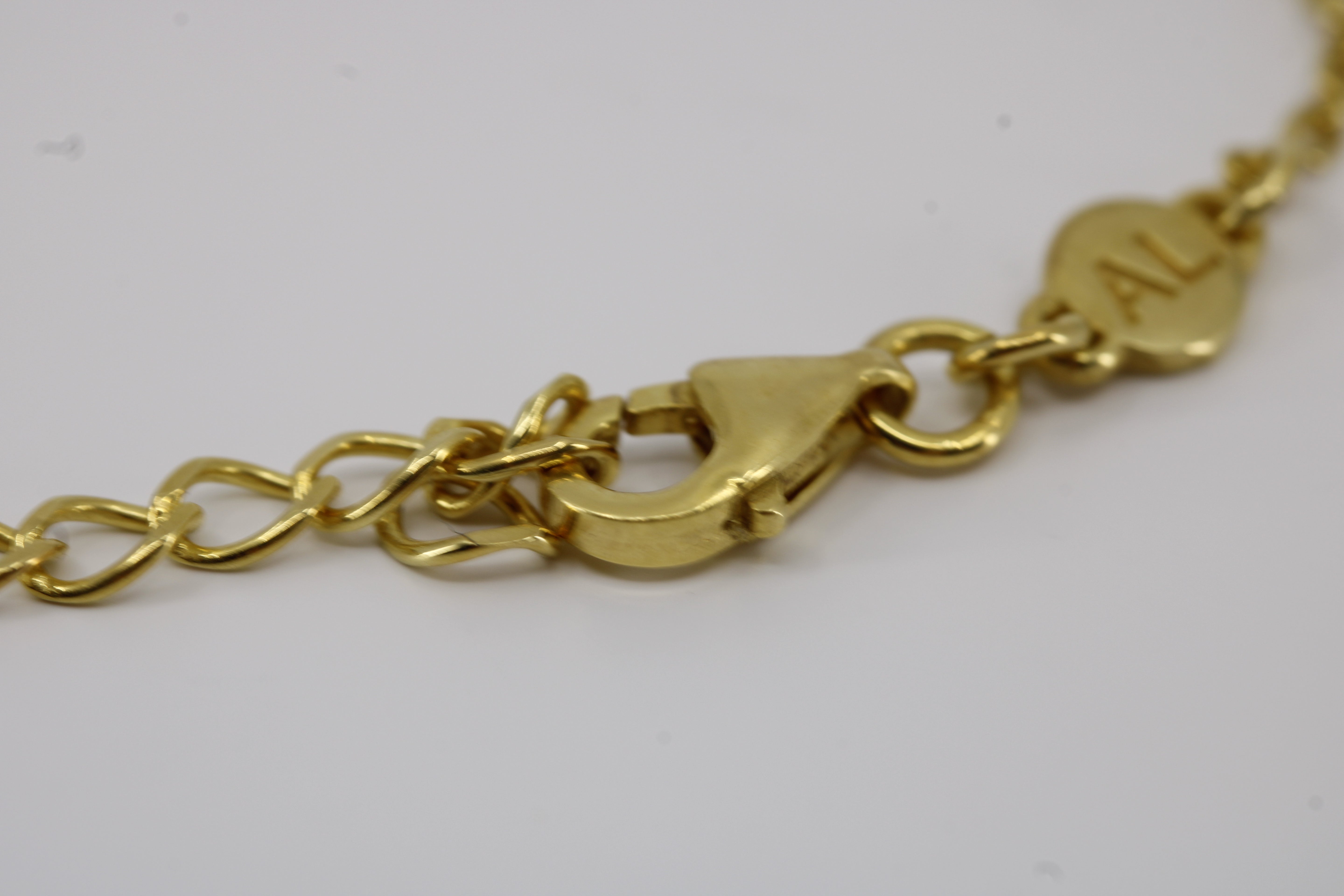 Luce 18K Gold Vermeil Solitaire Bezel Bracelet with Citrine