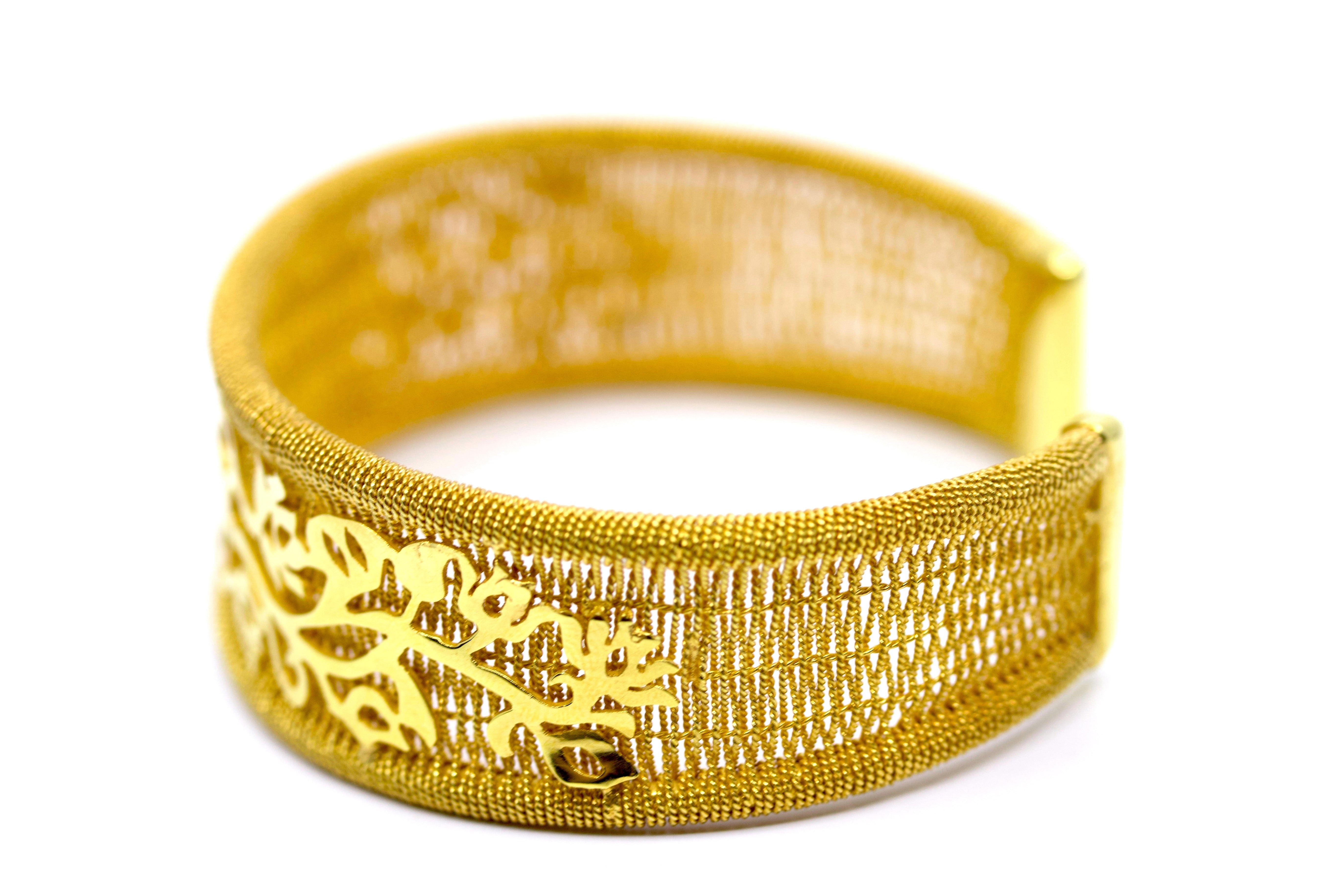 RICAMI 18K Gold Vermeil Cuff Bracelet
