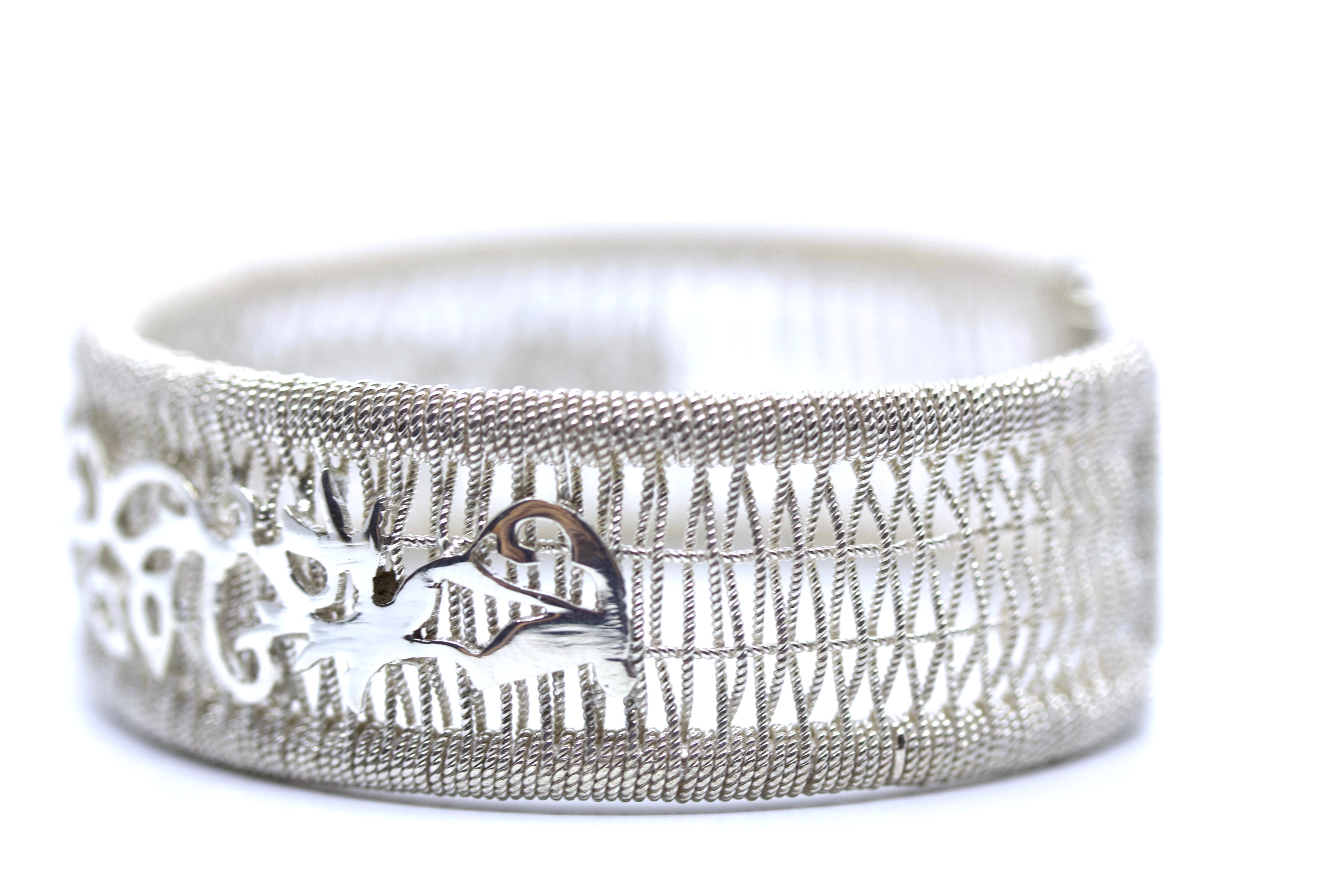 HIMALAYA Sterling Silver Small Ricami Bracelet