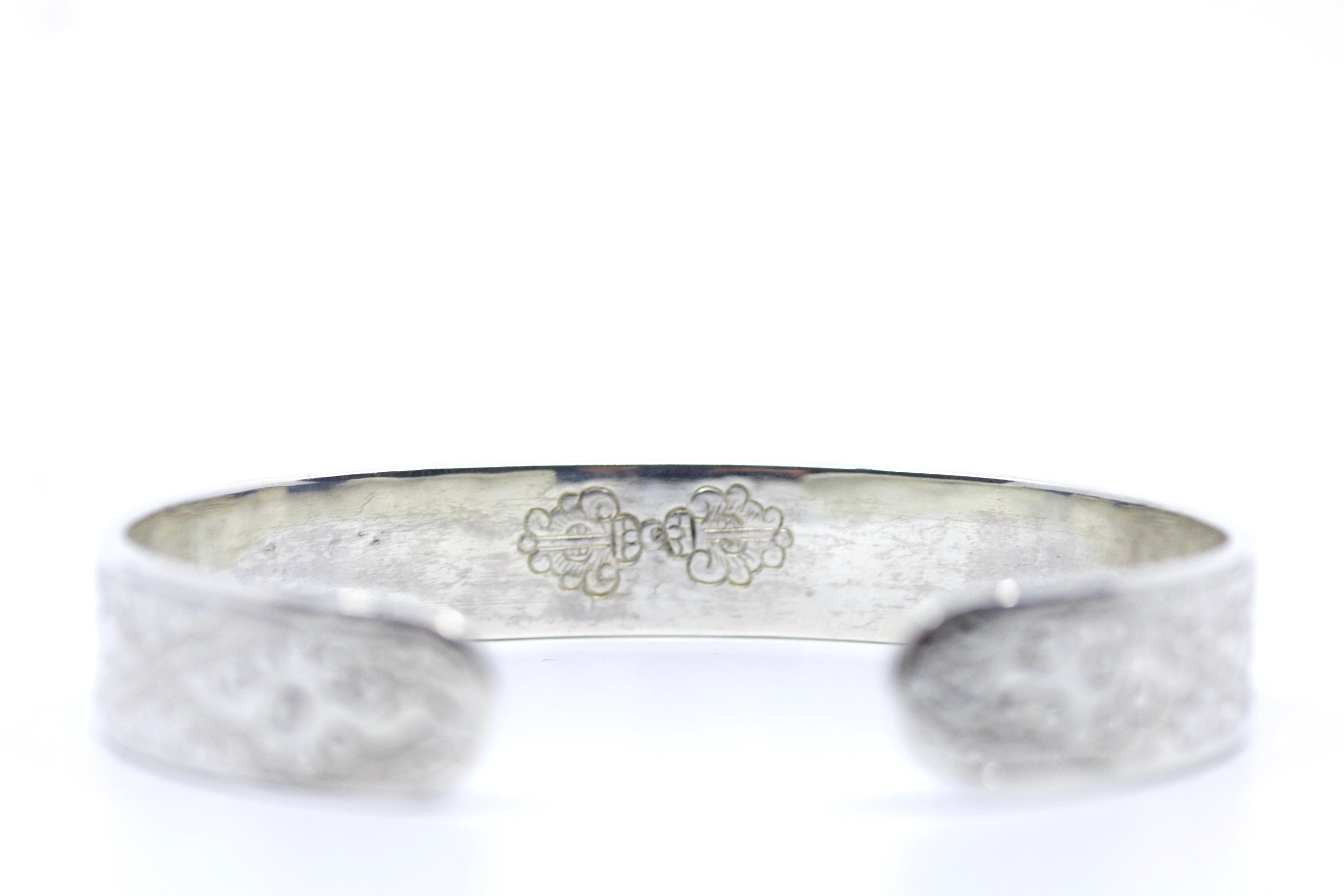 HIMALAYA Sterling Silver Large Cuff Bracelet