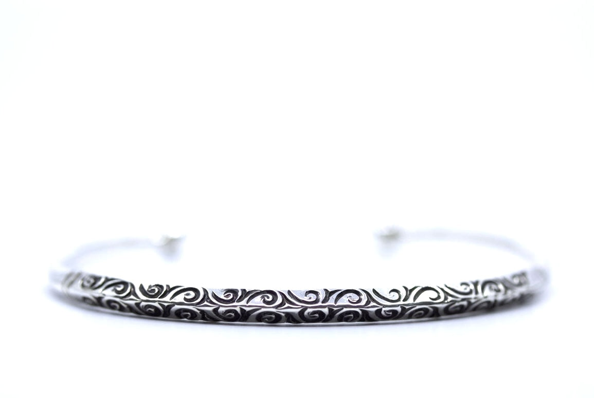 HIMALAYA Sterling Silver Small Cuff Bracelet