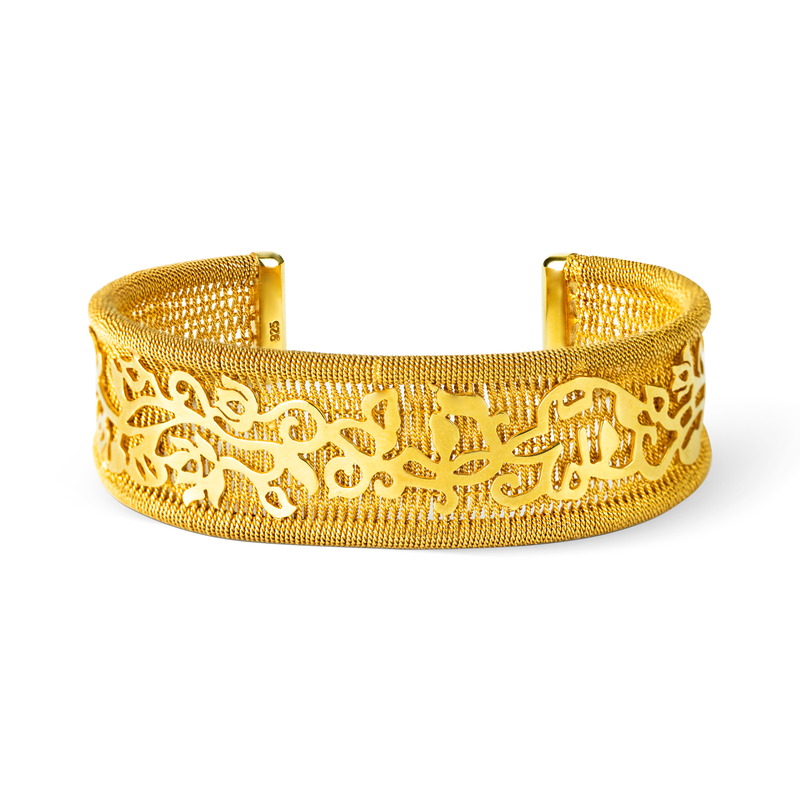 RICAMI 18K Gold Vermeil Cuff Bracelet
