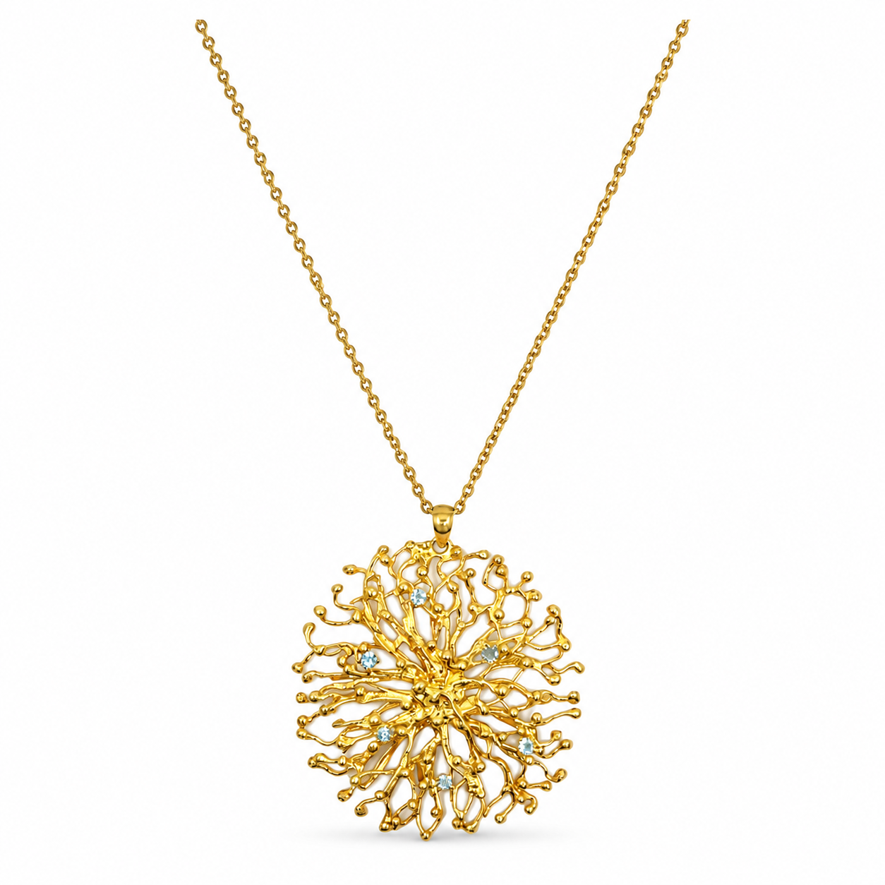 NURAI Bold Pendant Necklace