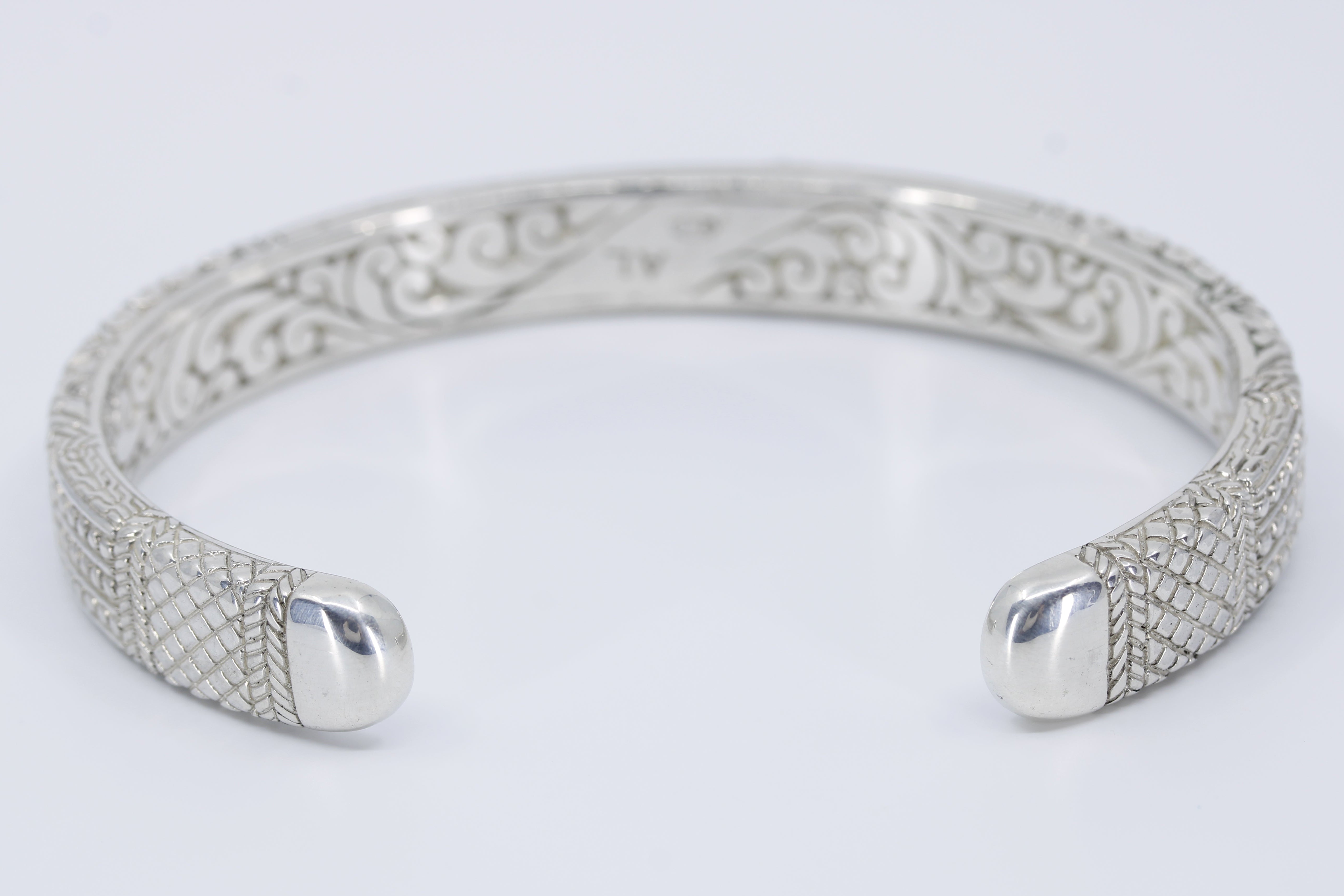 JAYA Engraved Cuff Bracelet