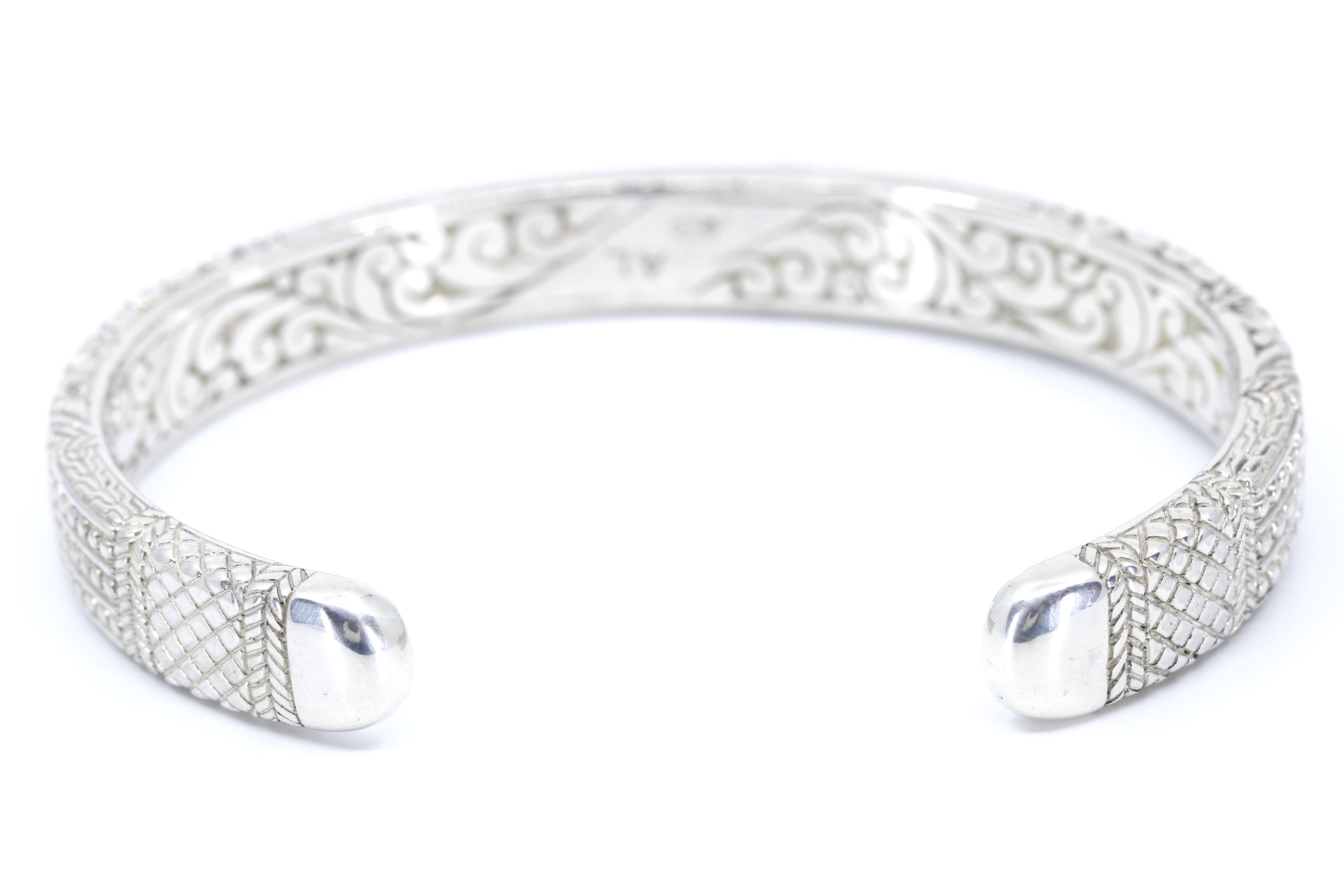 JAYA Engraved Cuff Bracelet