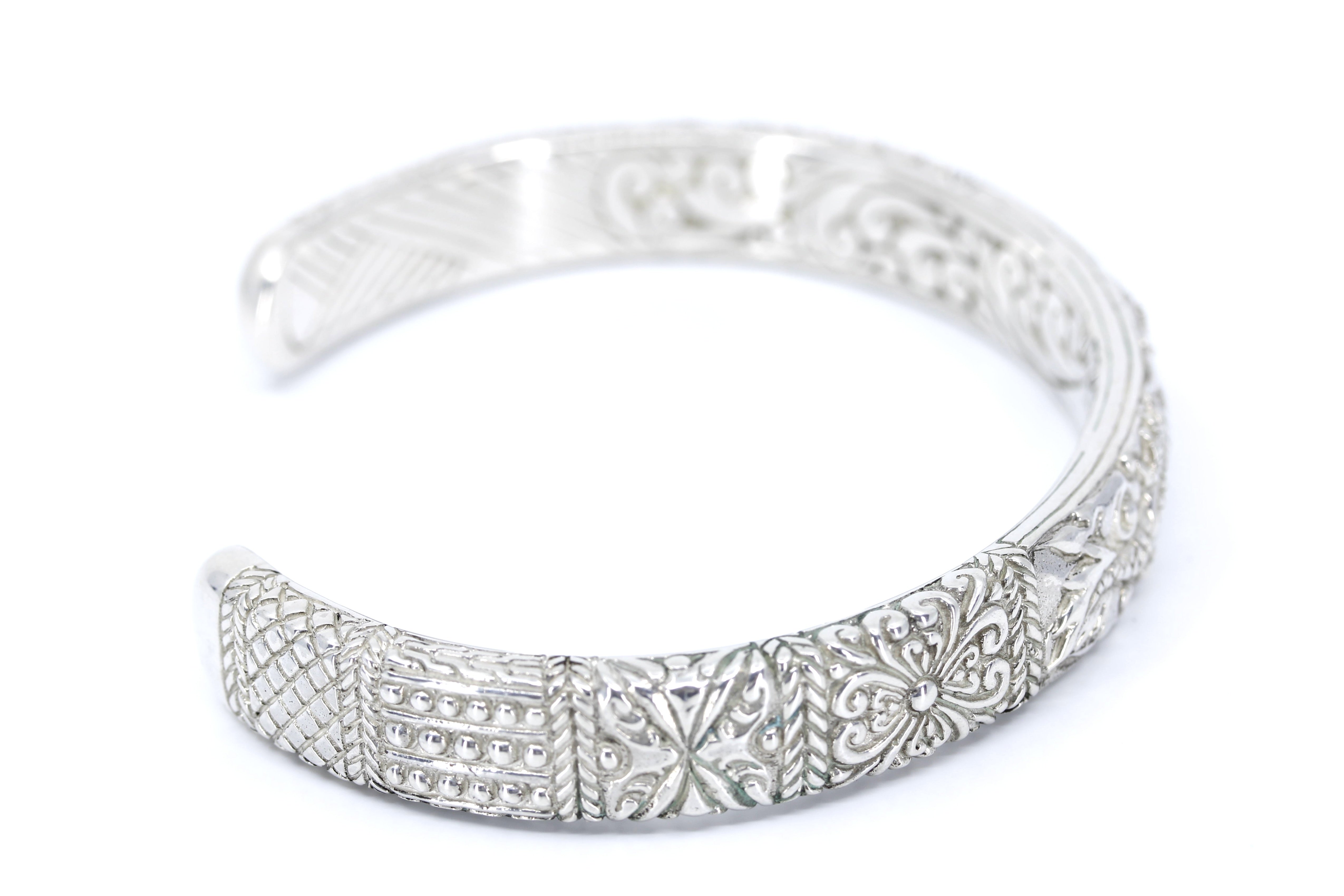 JAYA Engraved Cuff Bracelet