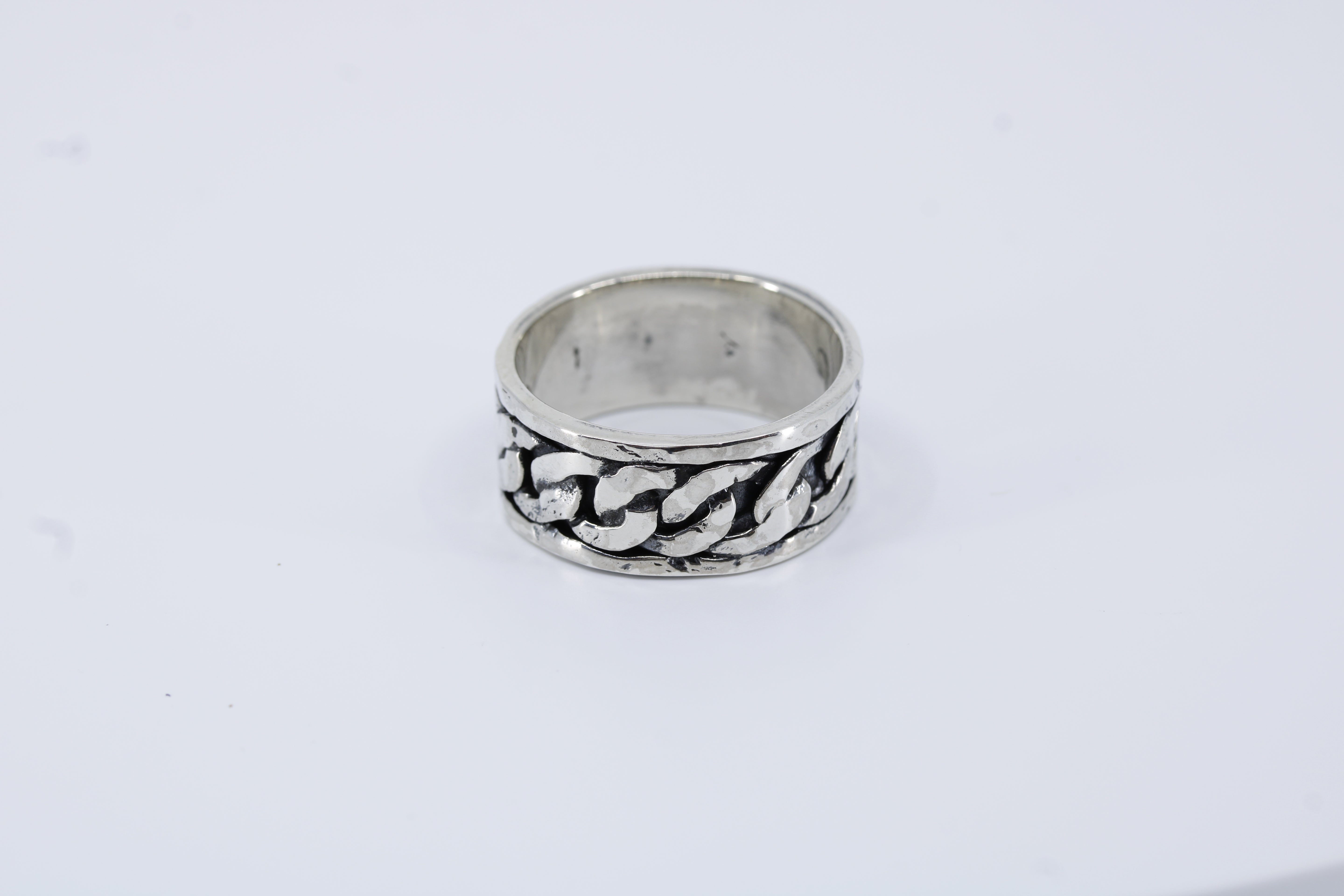 AL CANAL Inset Band Ring