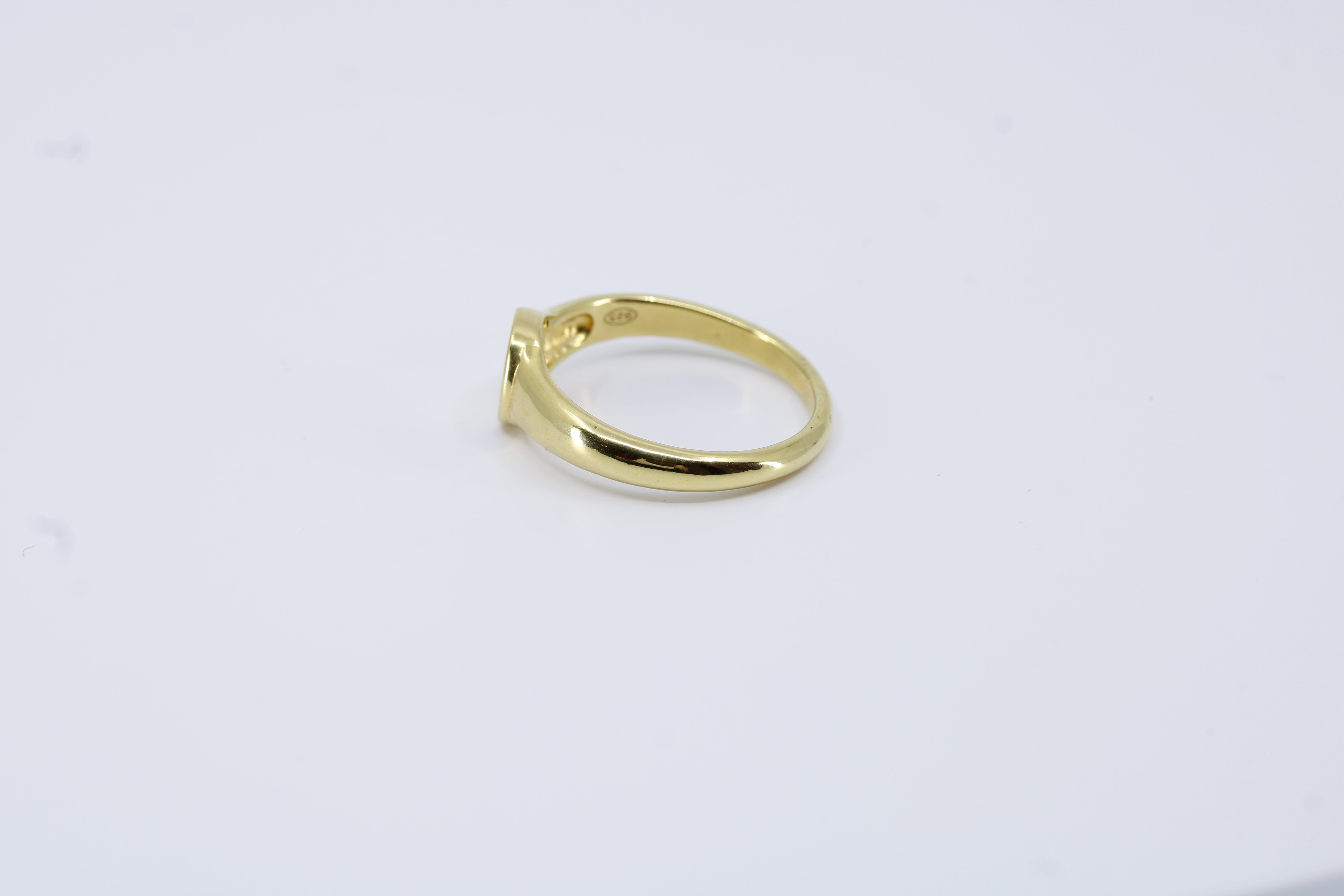 Linea 18K Gold Vermeil Signet Band Ring