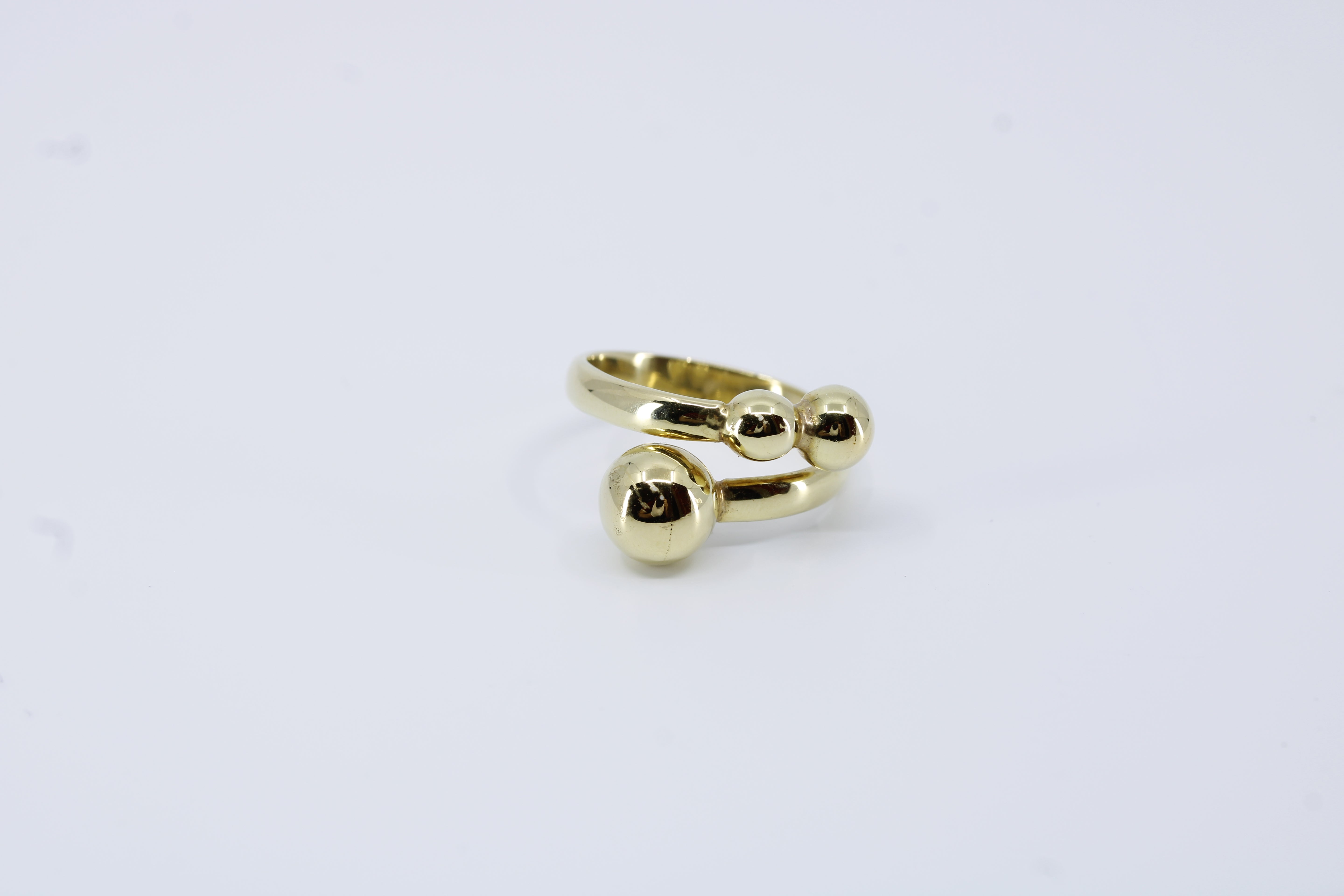 Sfera 18K Gold Vermeil Overlap Band Ring