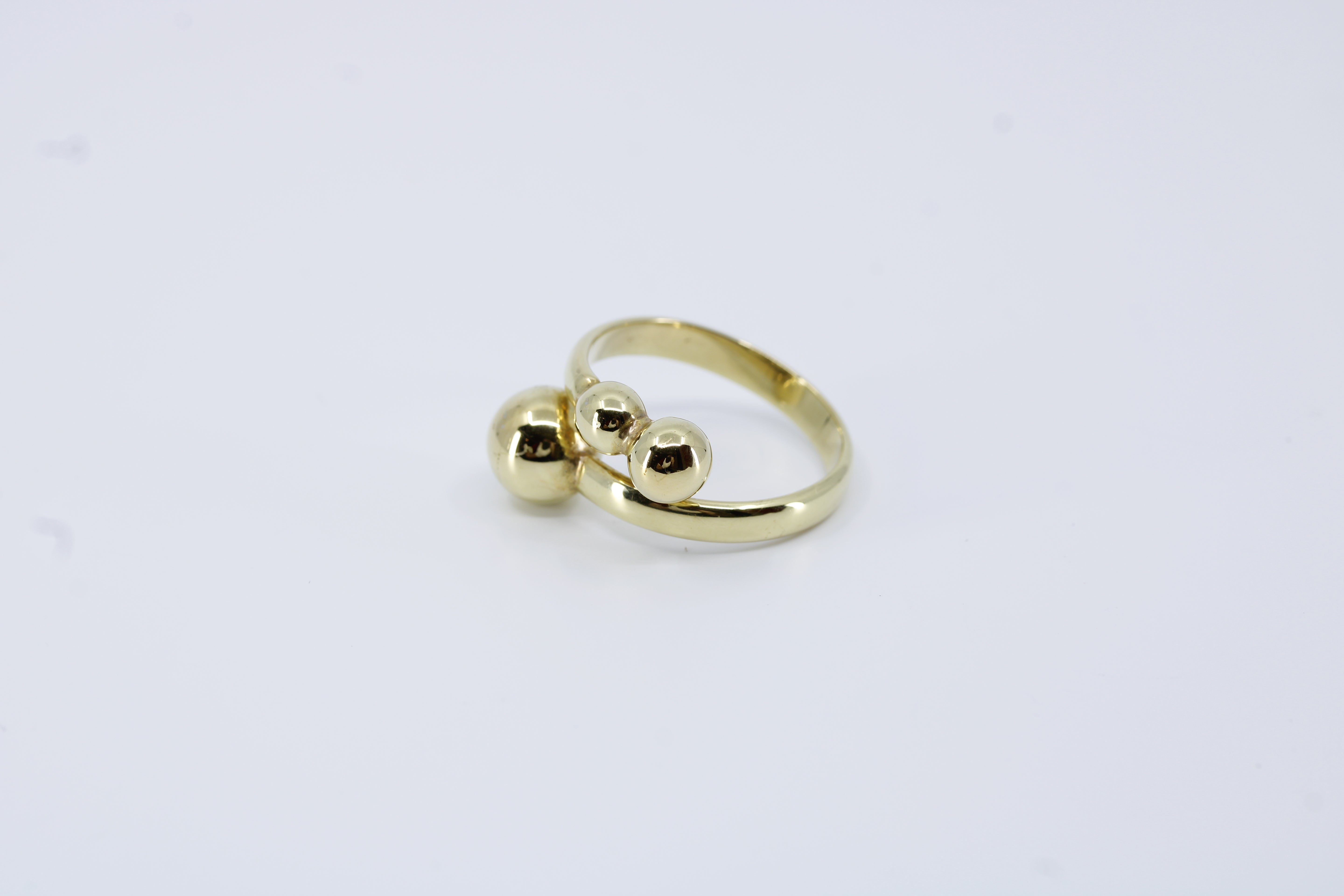 Sfera 18K Gold Vermeil Overlap Band Ring