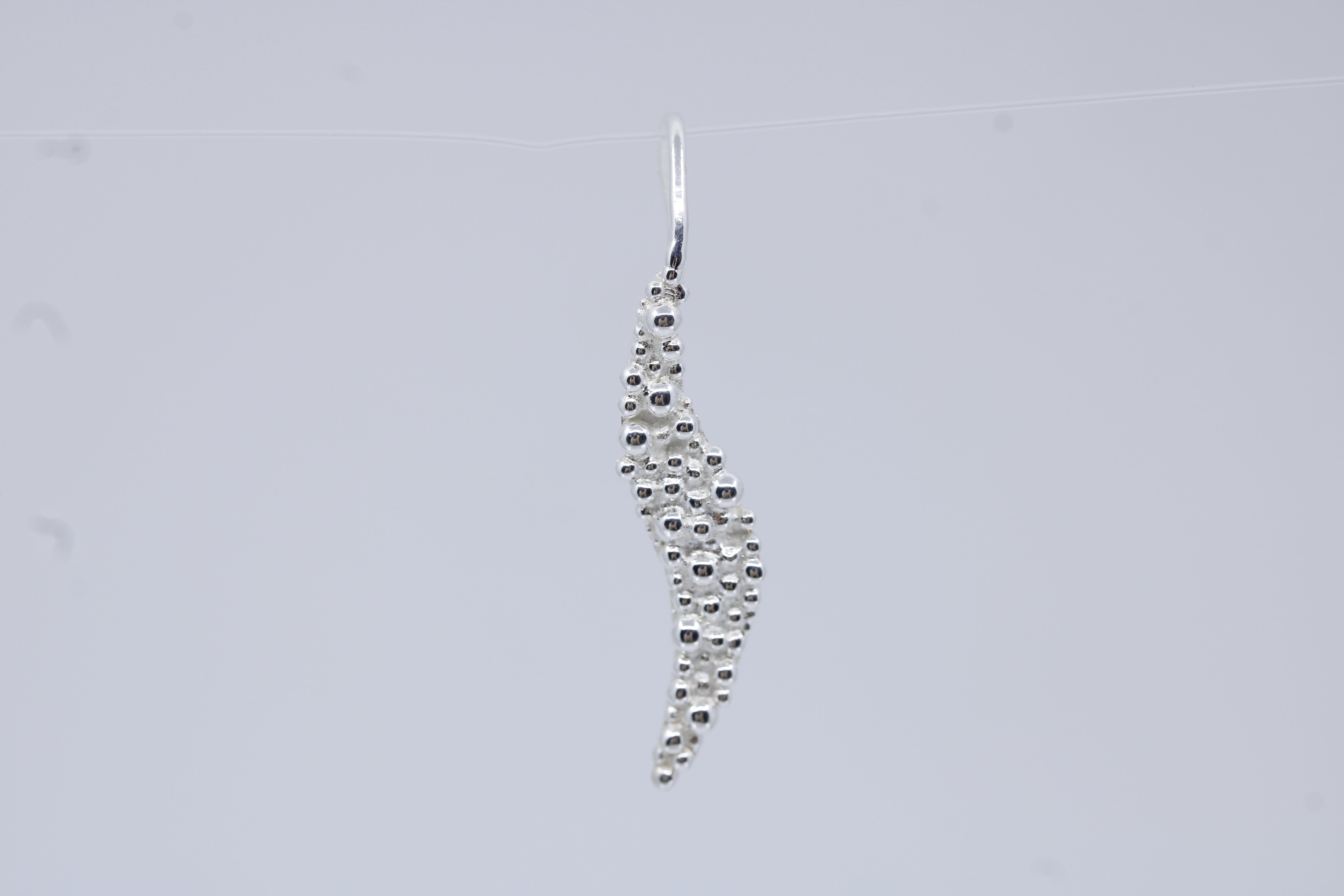 Caviar Drop Earring