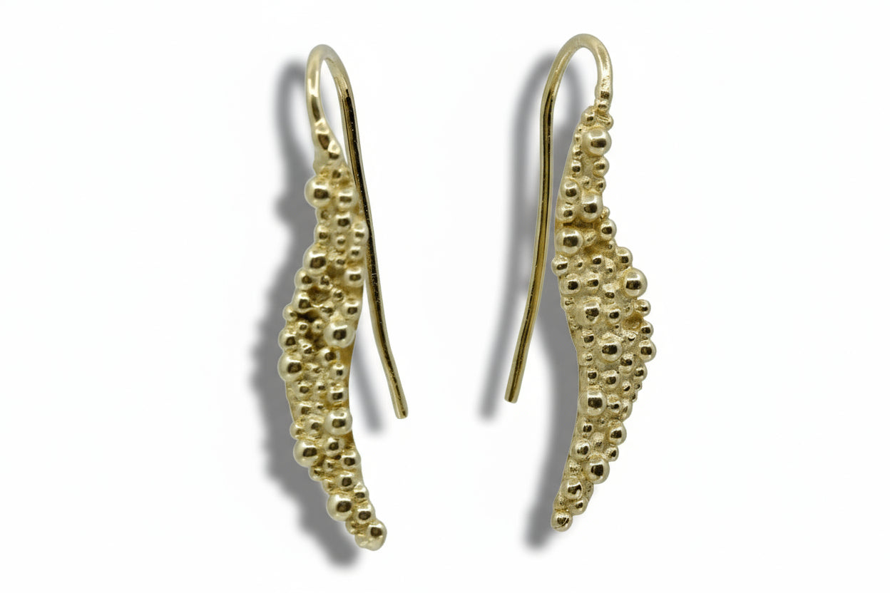 PRIMA 18K Gold Vermeil Drop Earring