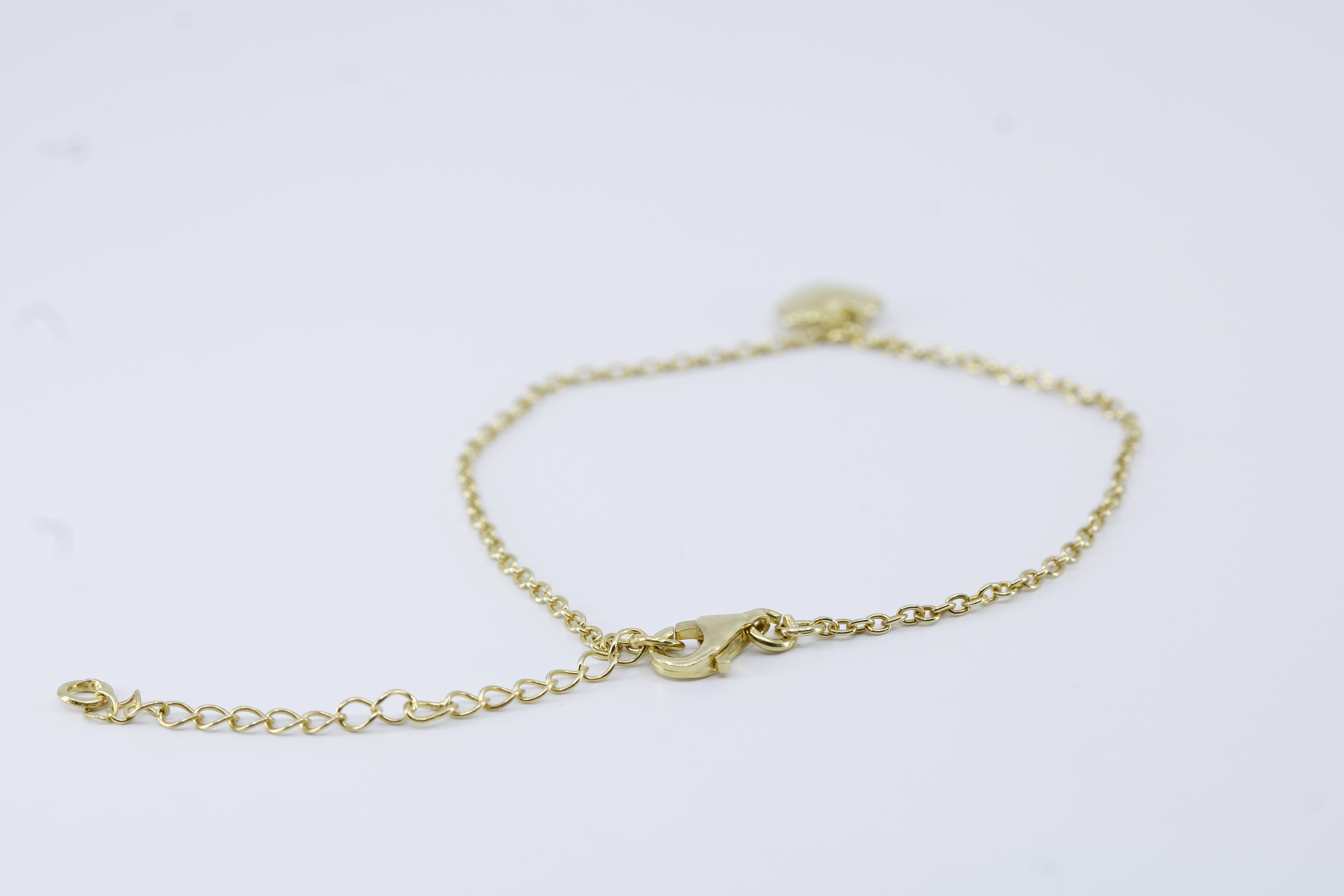 Linea 18K Gold Vermeil Sculpted Heart Station Bracelet