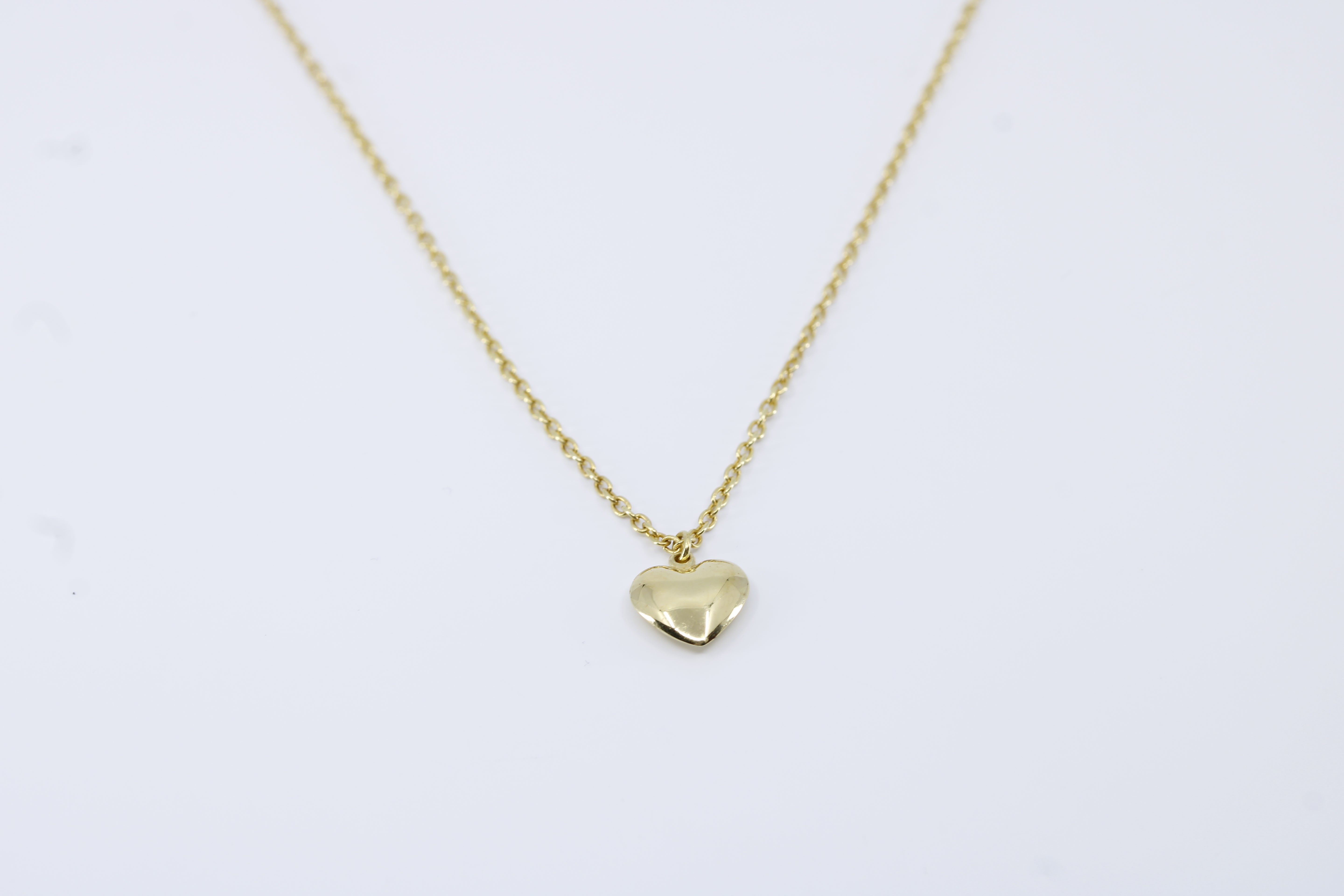 Linea 18K Gold Vermeil Sculpted Heart Pendant Necklace