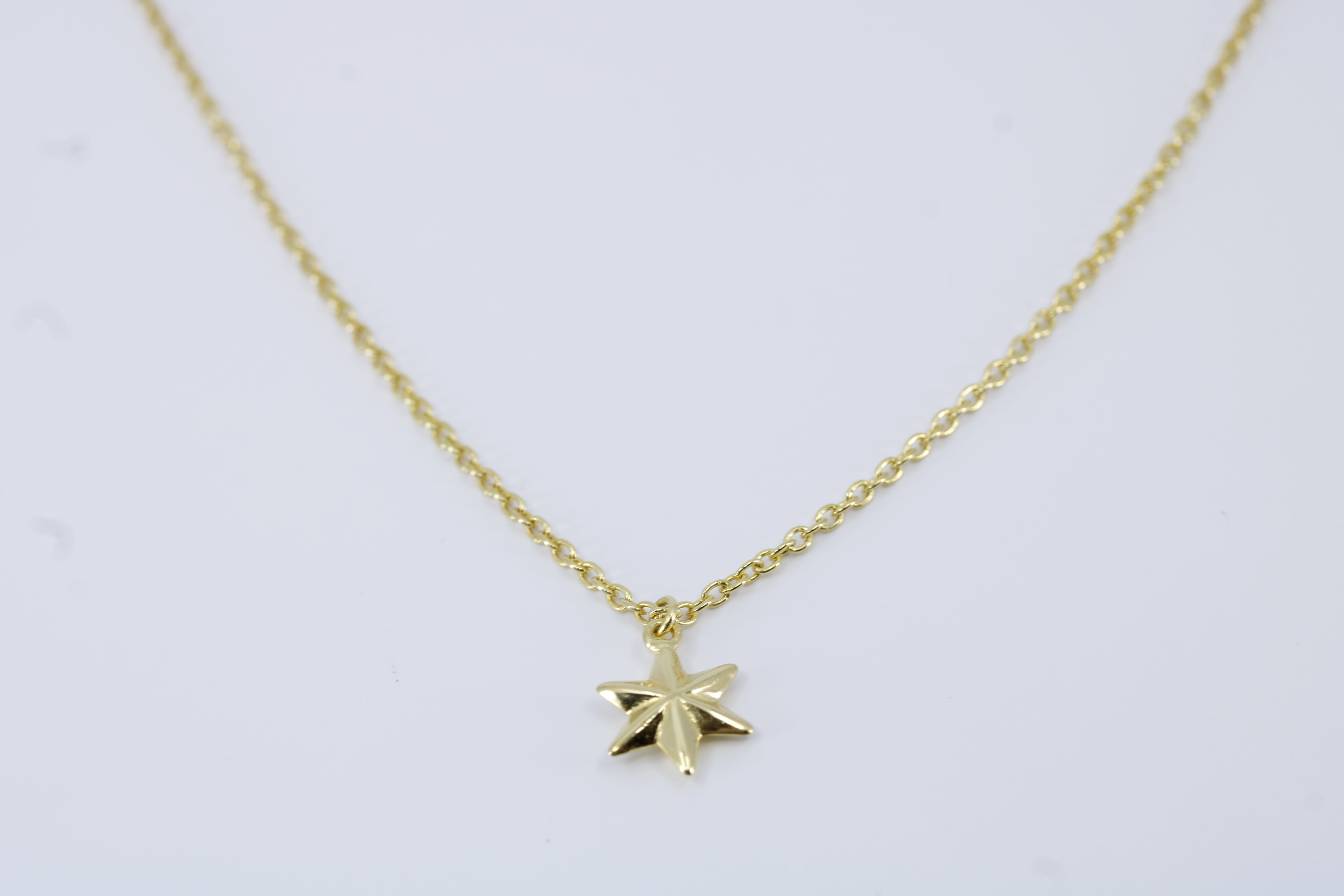 Linea 18K Gold Vermeil North Star Pendant Necklace