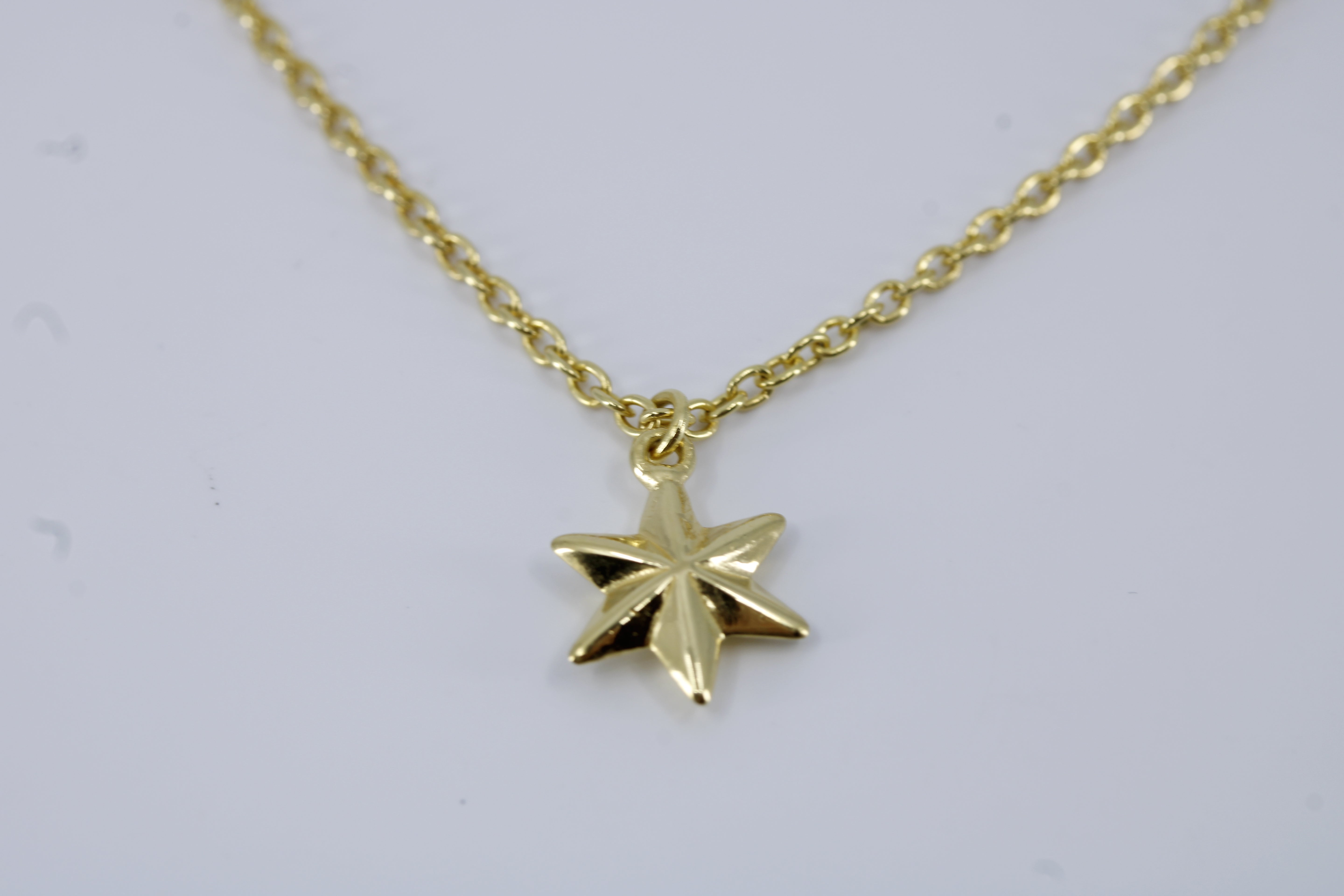 Linea 18K Gold Vermeil North Star Pendant Necklace