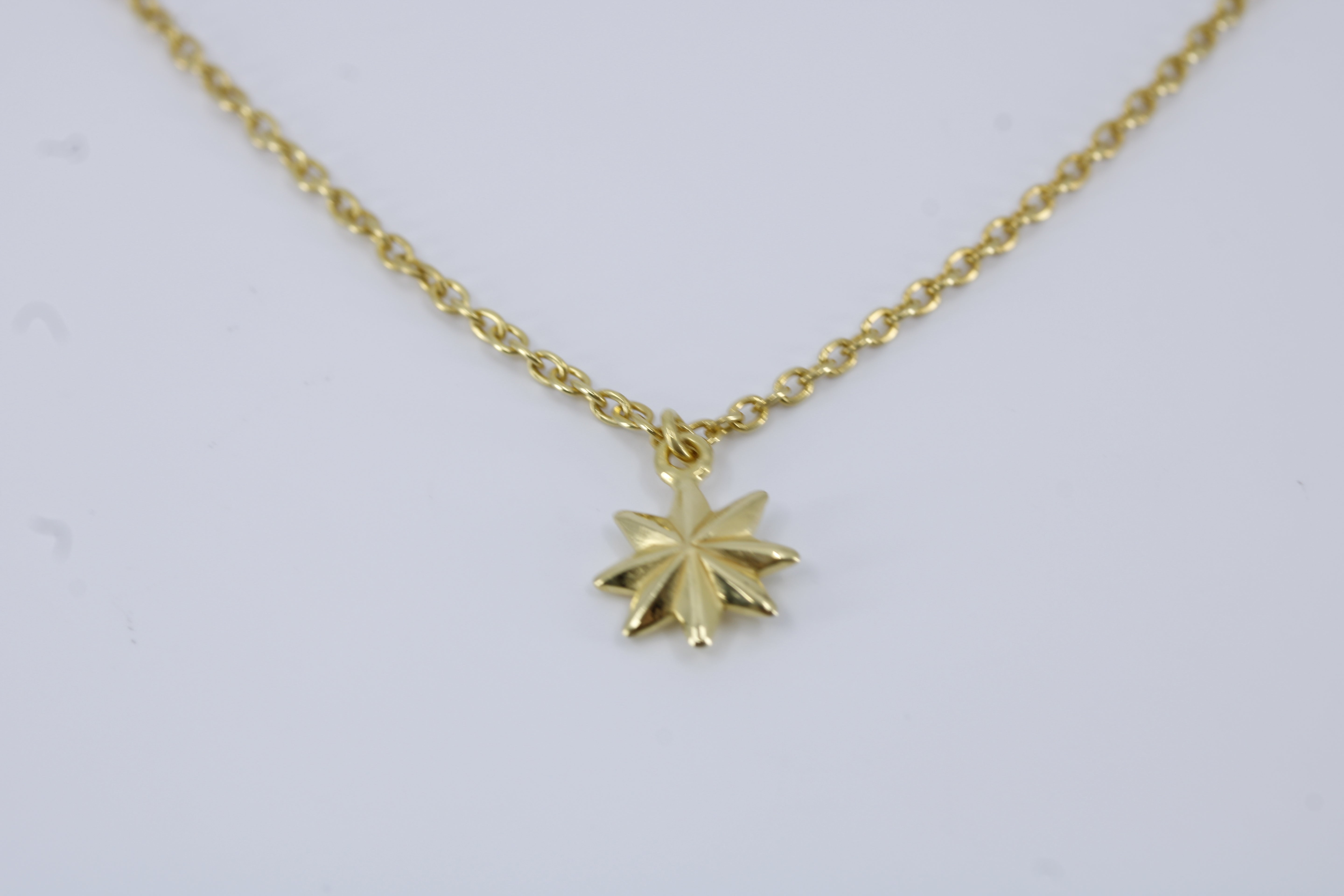 Linea 18K Gold Vermeil North Star Pendant Necklace