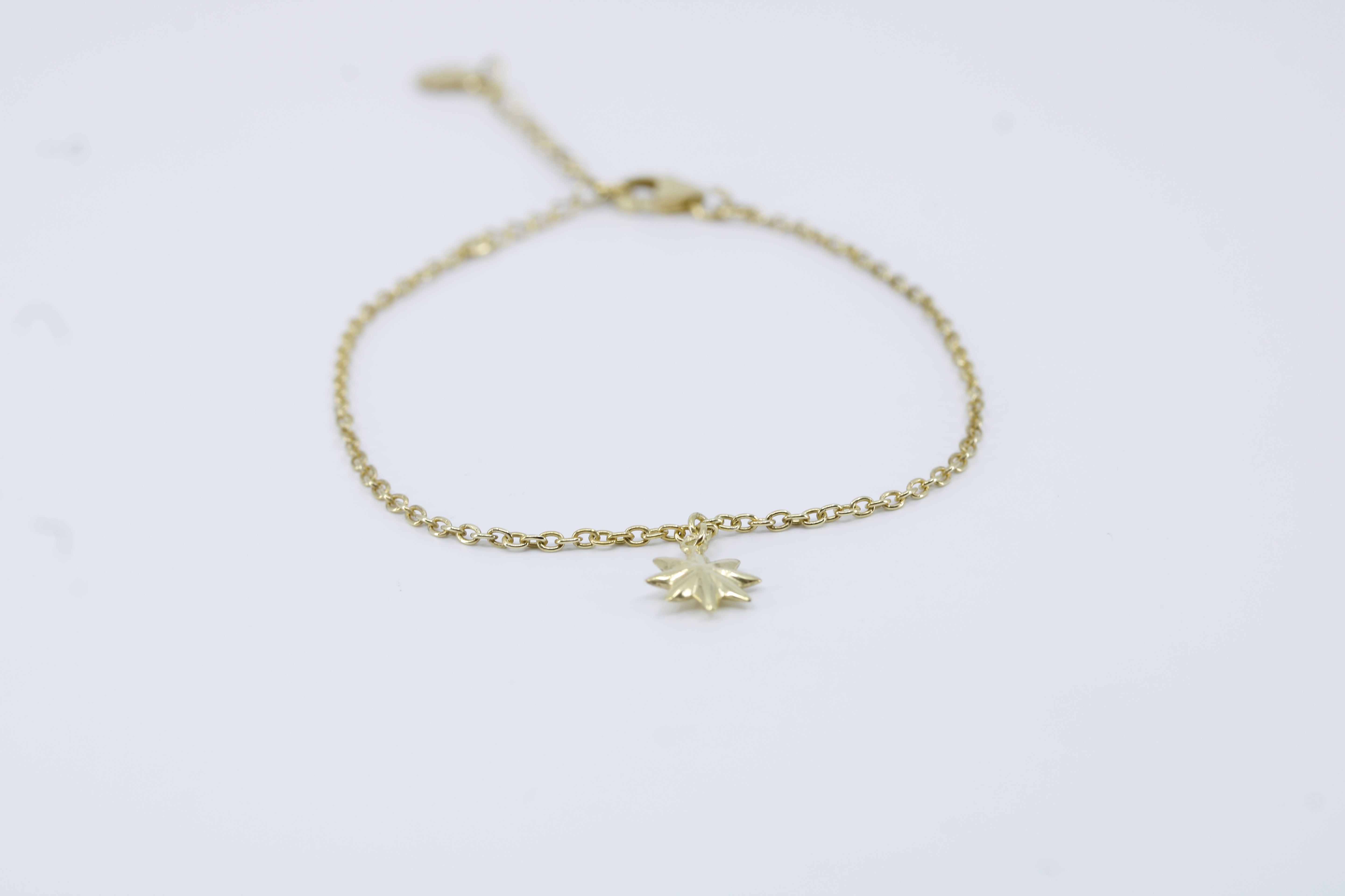 Linea 18K Gold Vermeil North Star Station Bracelet