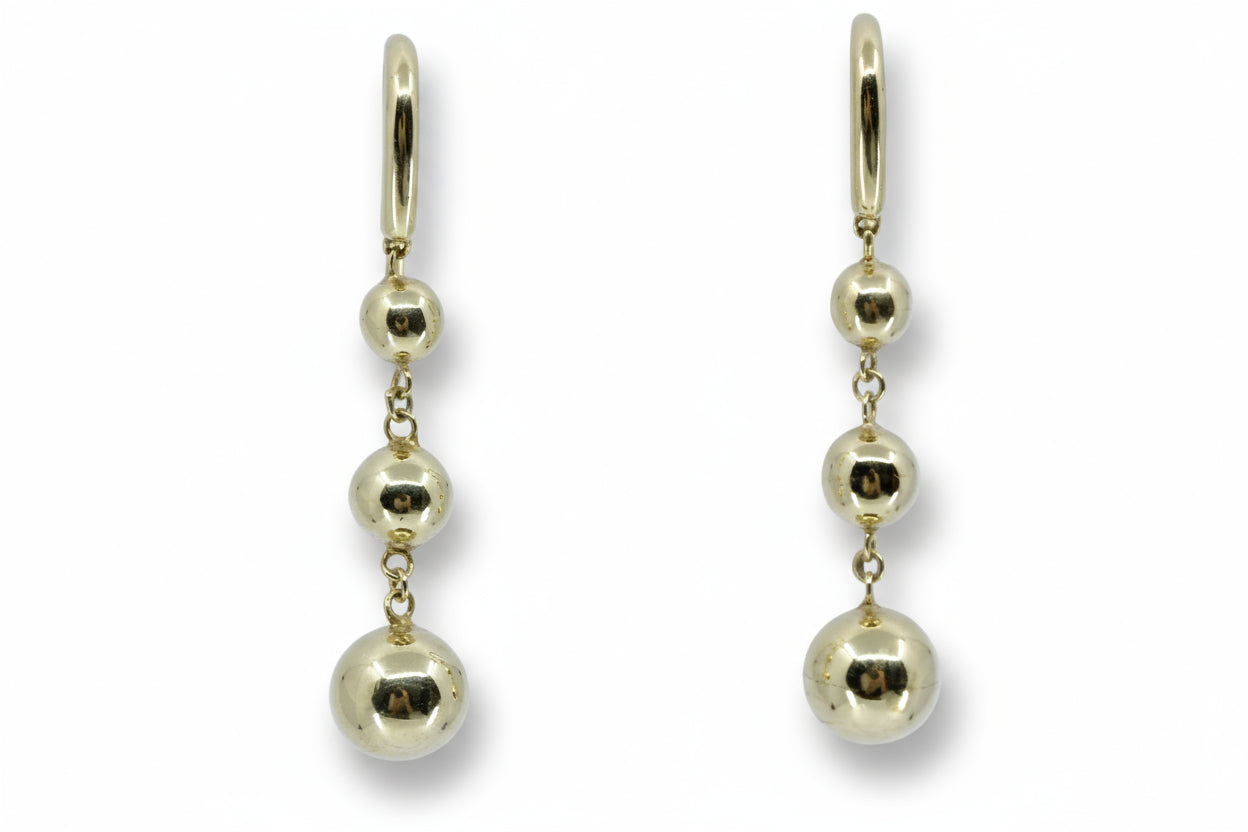 CELESTIA 18K Gold Vermeil Dangle Earrings