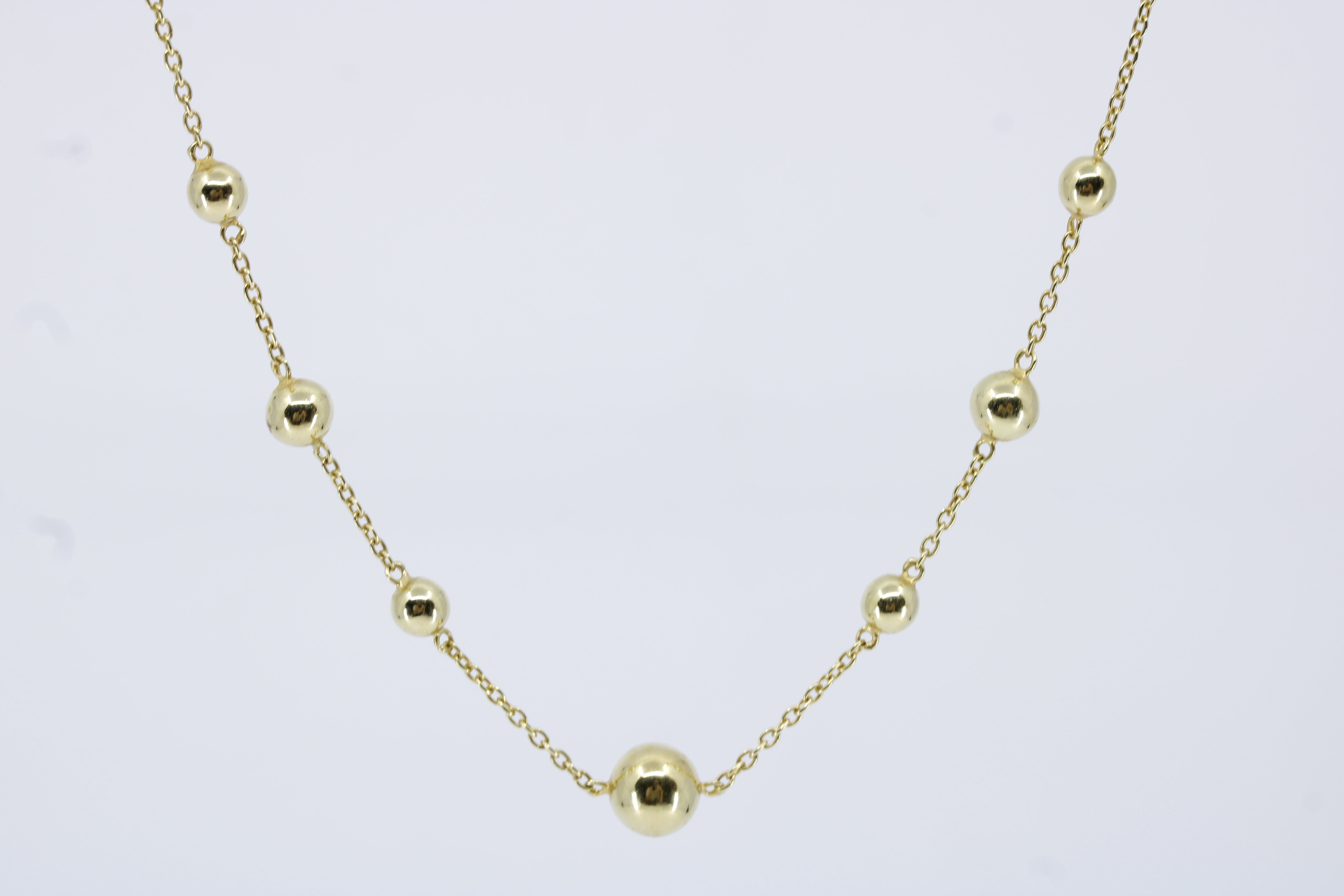 Sfera 18K Gold Vermeil Station Necklace