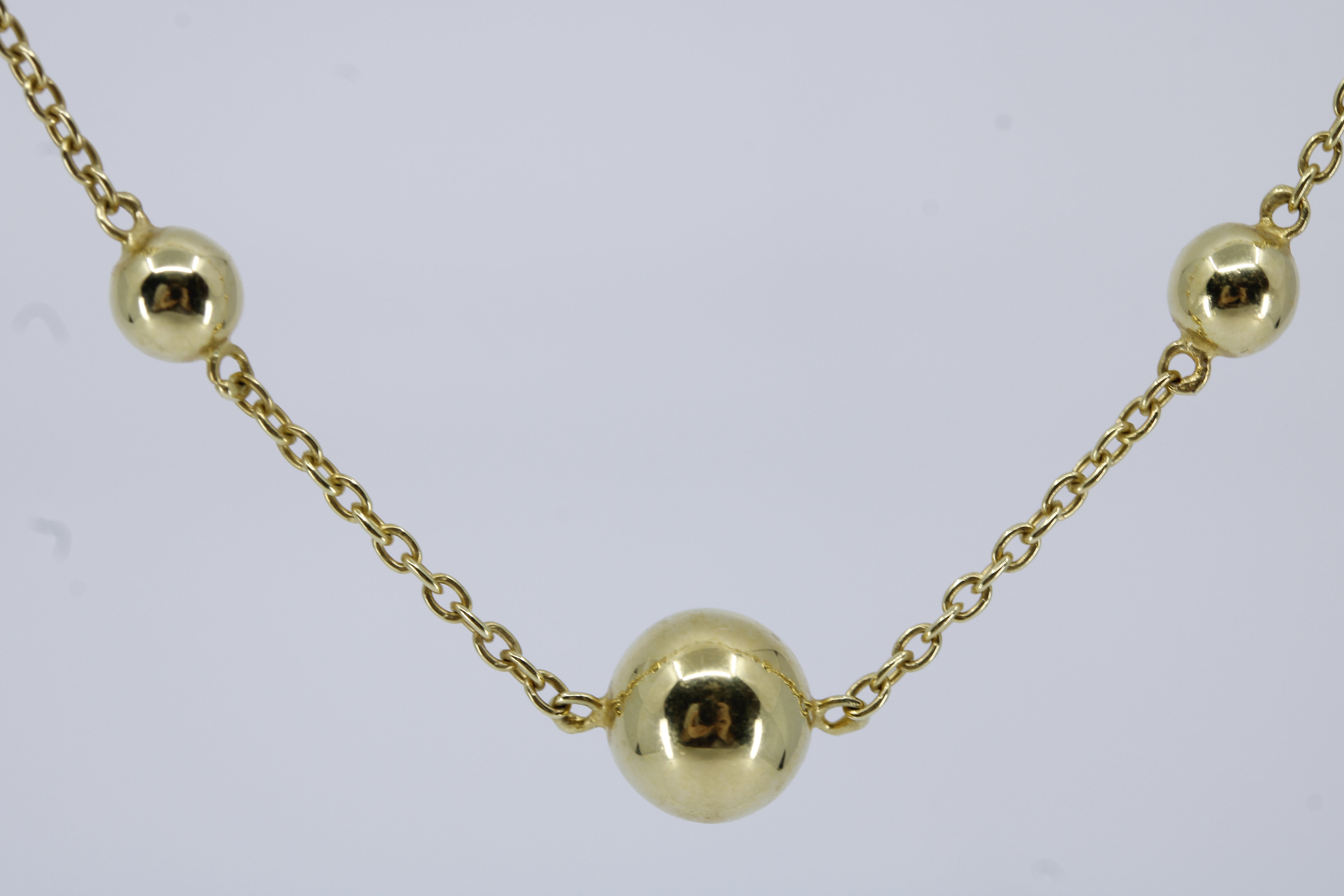 Sfera 18K Gold Vermeil Station Necklace