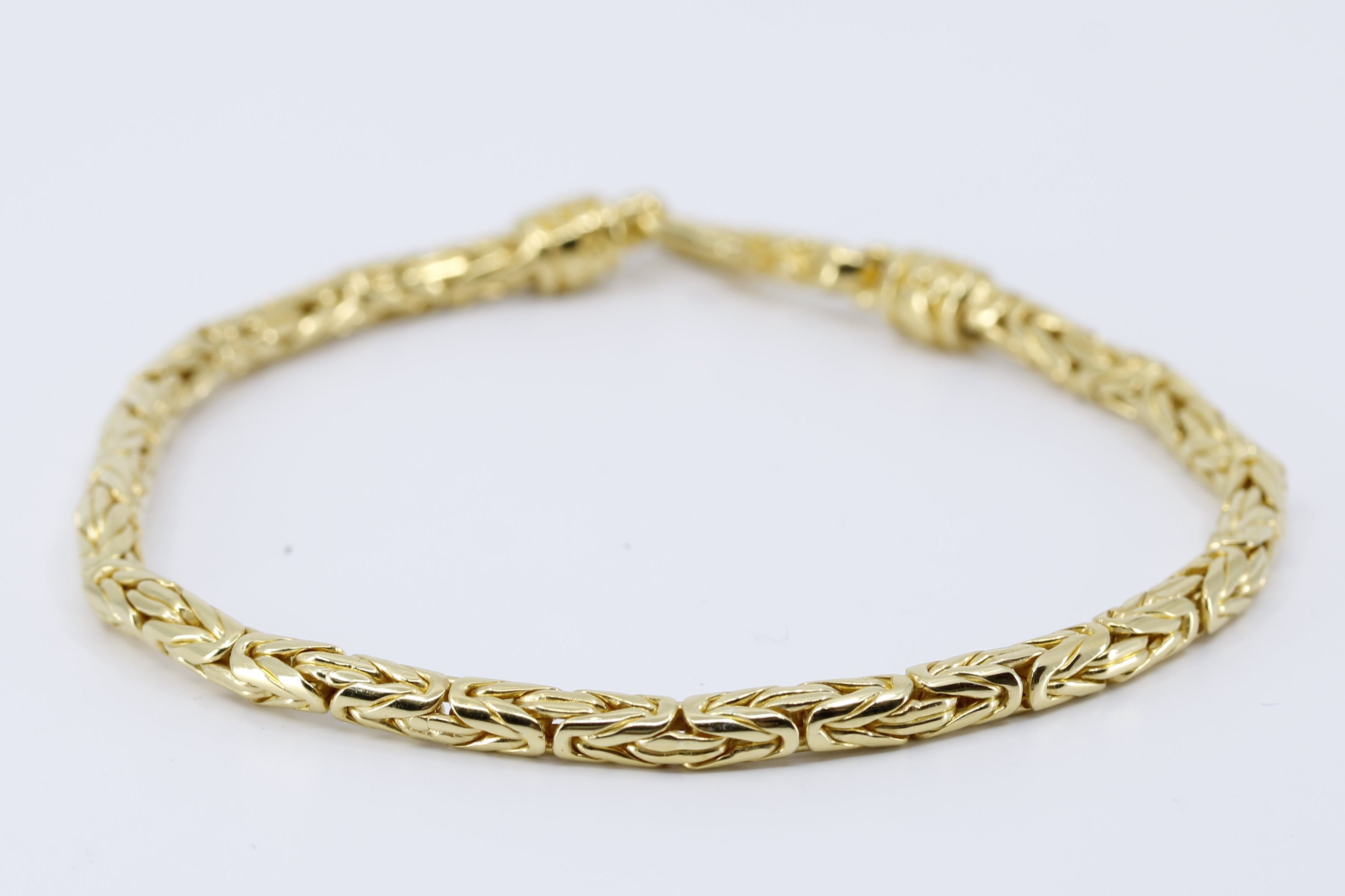 DALILA 18K Gold Vermeil Byzantine Chain Bracelet