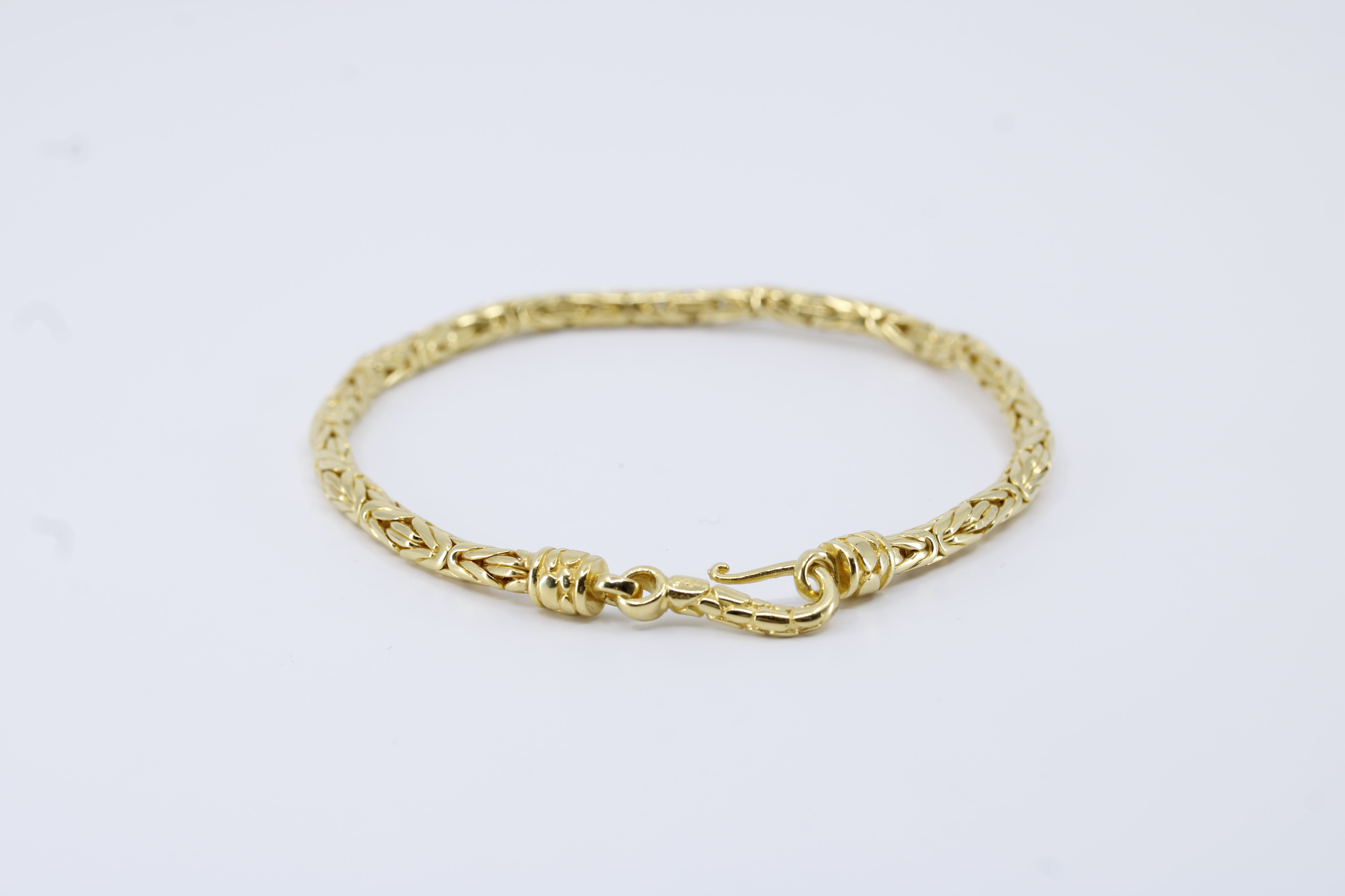 Casa Bali 18K Gold Vermeil Byzantine Chain Bracelet