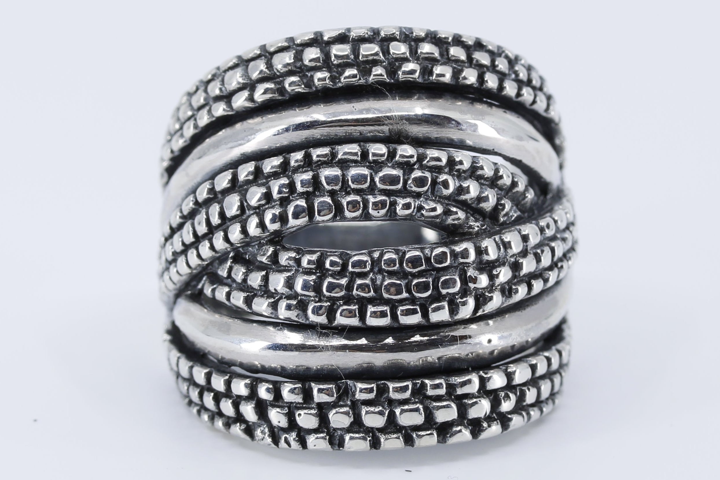 RAVENNA  Braided Cigar Ring