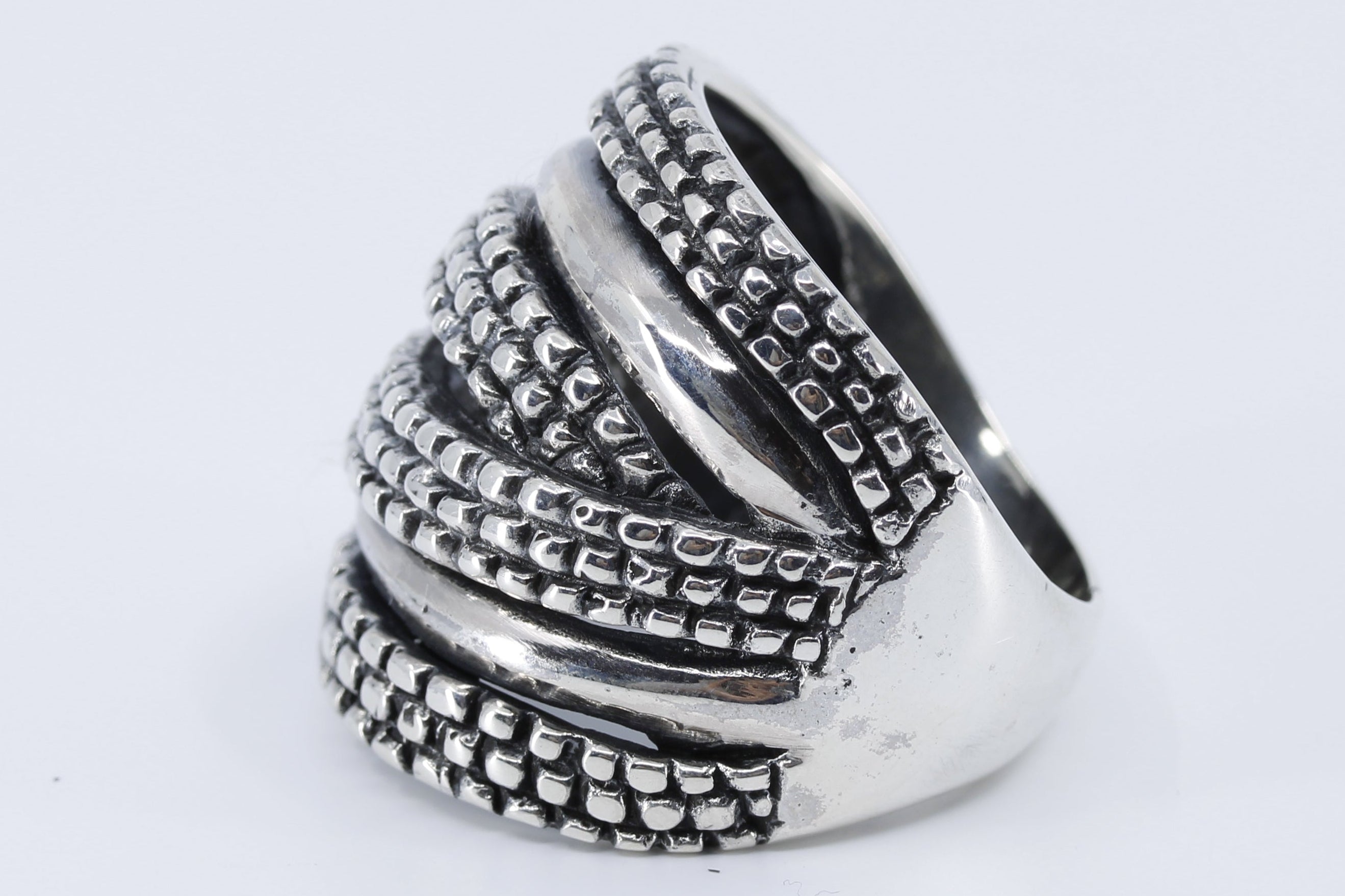 RAVENNA  Braided Cigar Ring