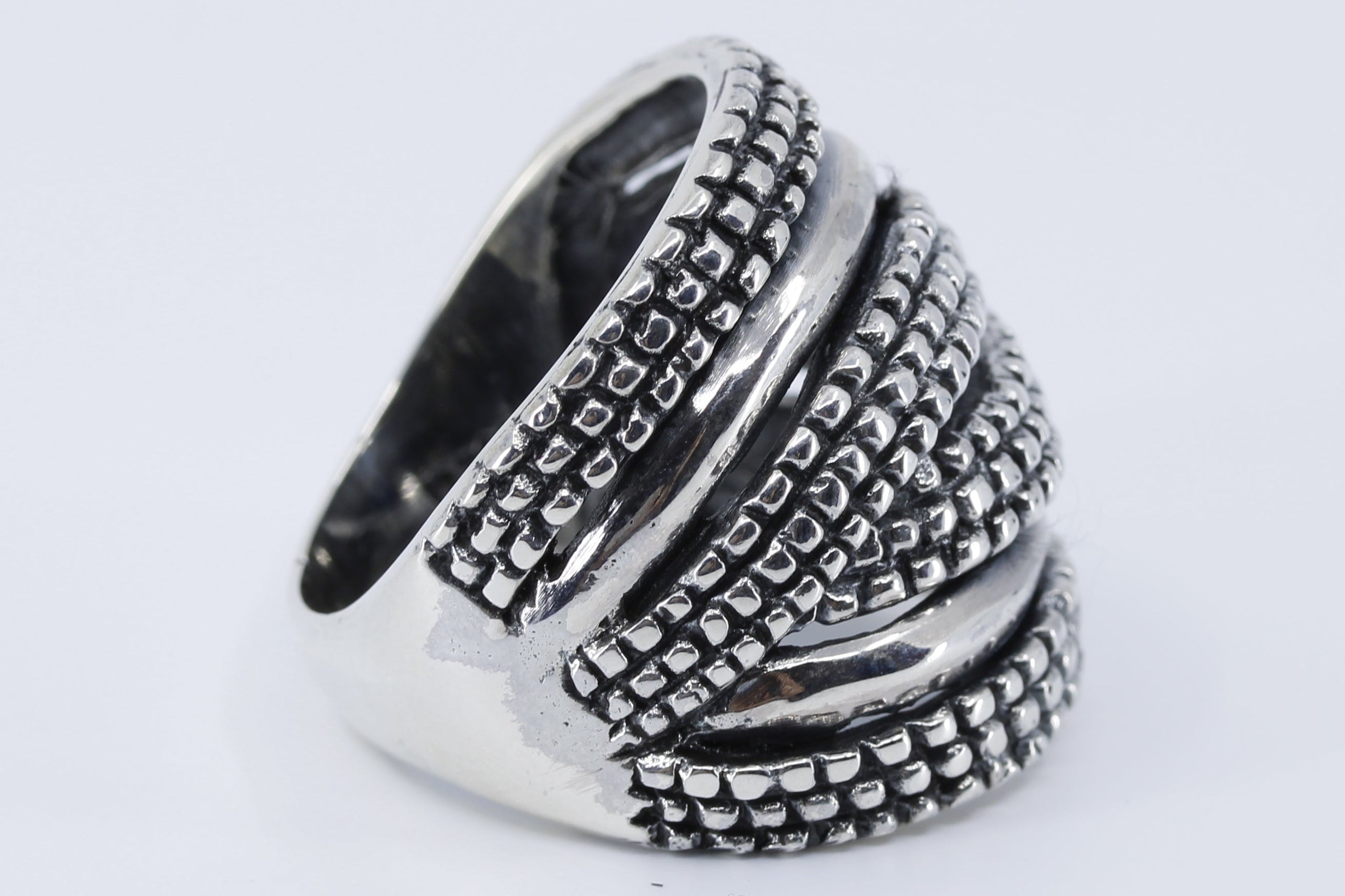 RAVENNA  Braided Cigar Ring
