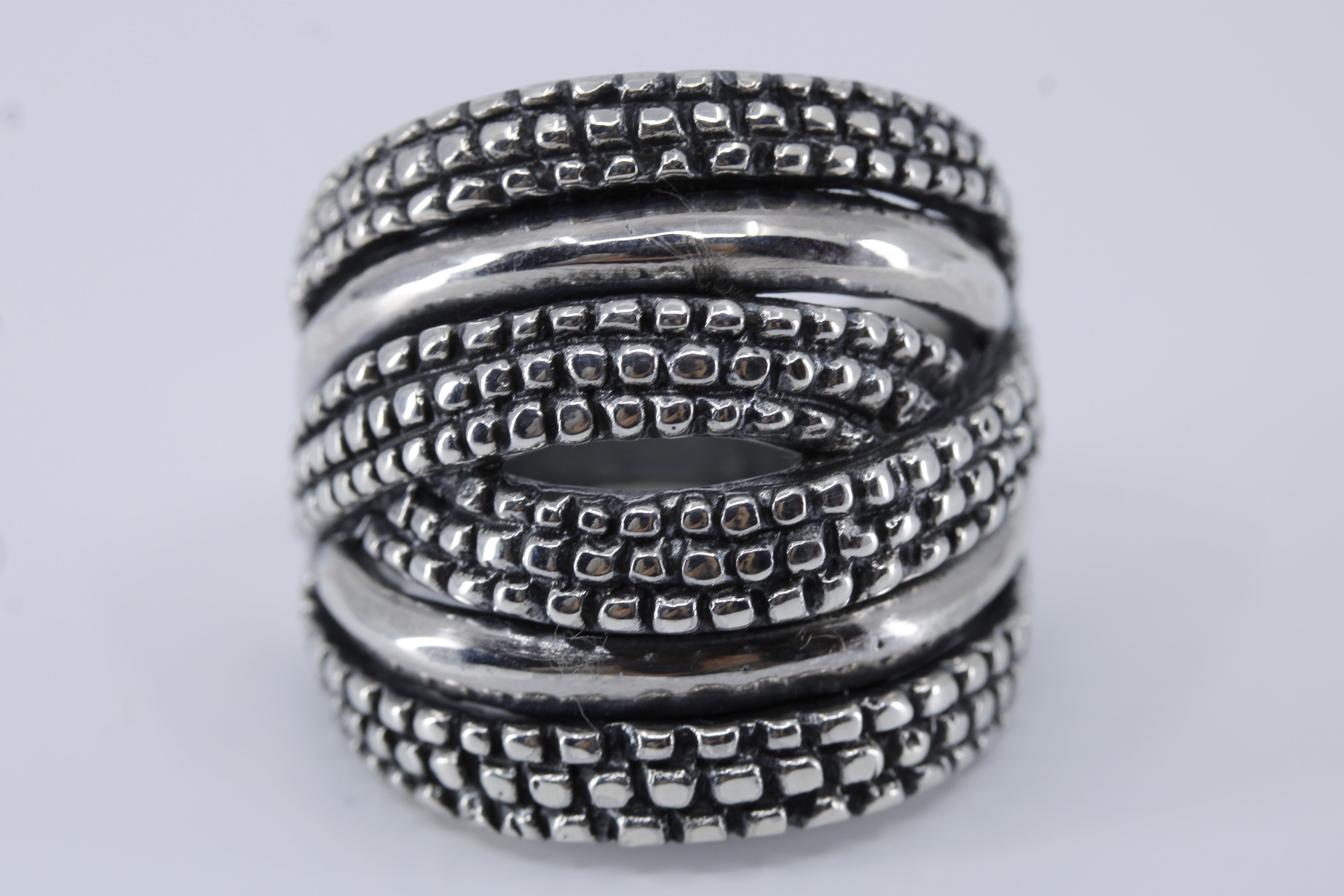 RAVENNA  Braided Cigar Ring