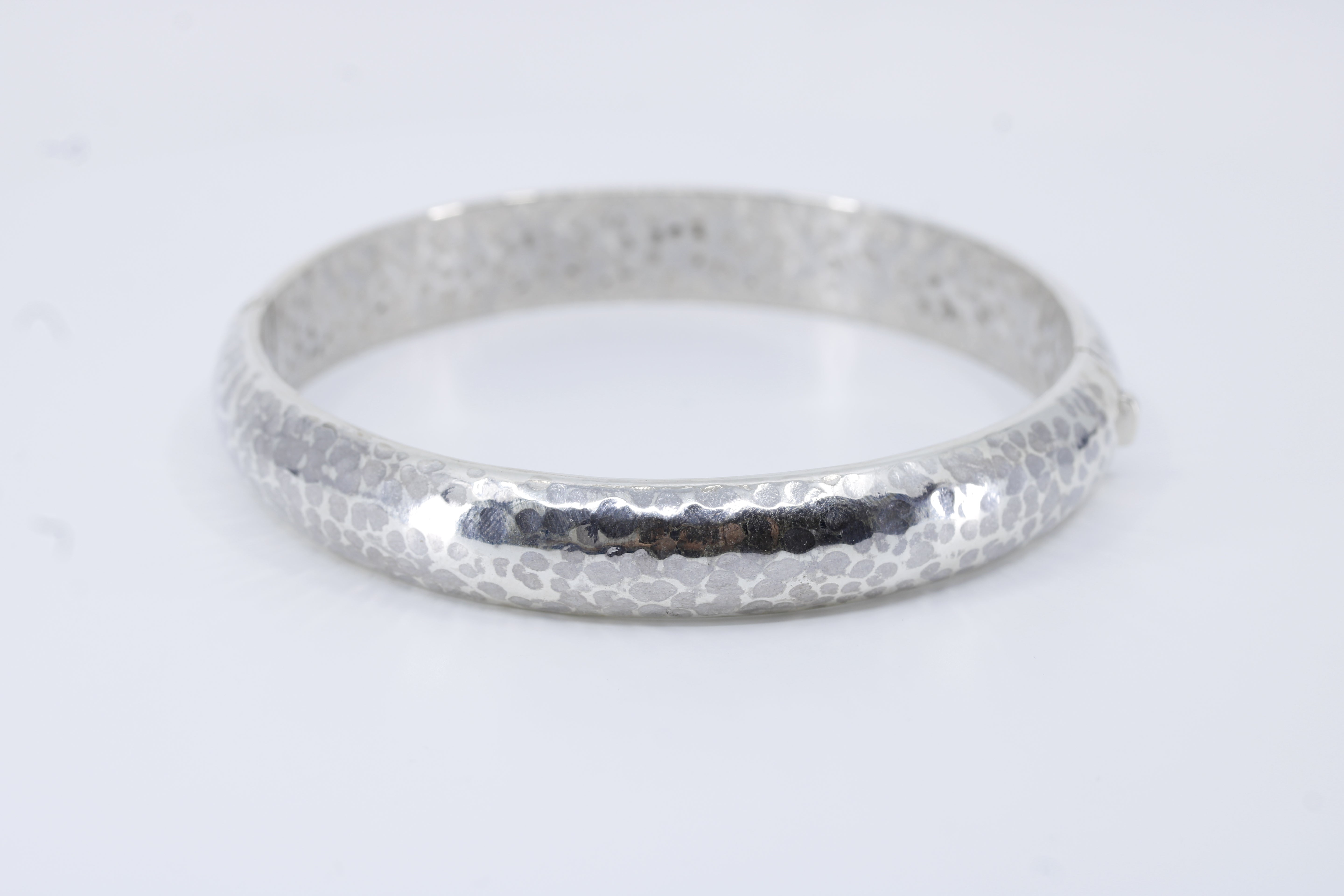 Casa Bali Hammered Bangle Bracelet