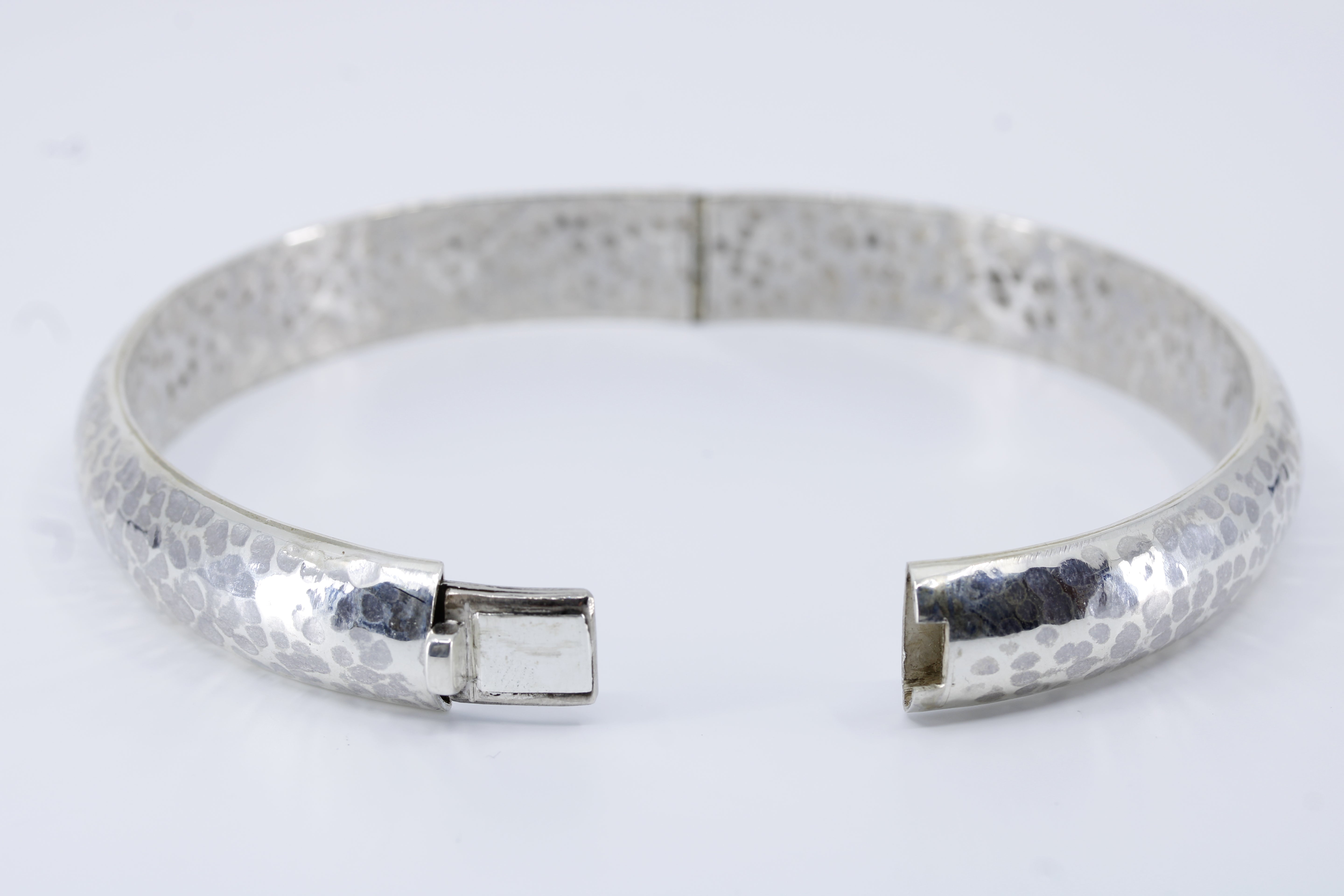 Casa Bali Hammered Bangle Bracelet
