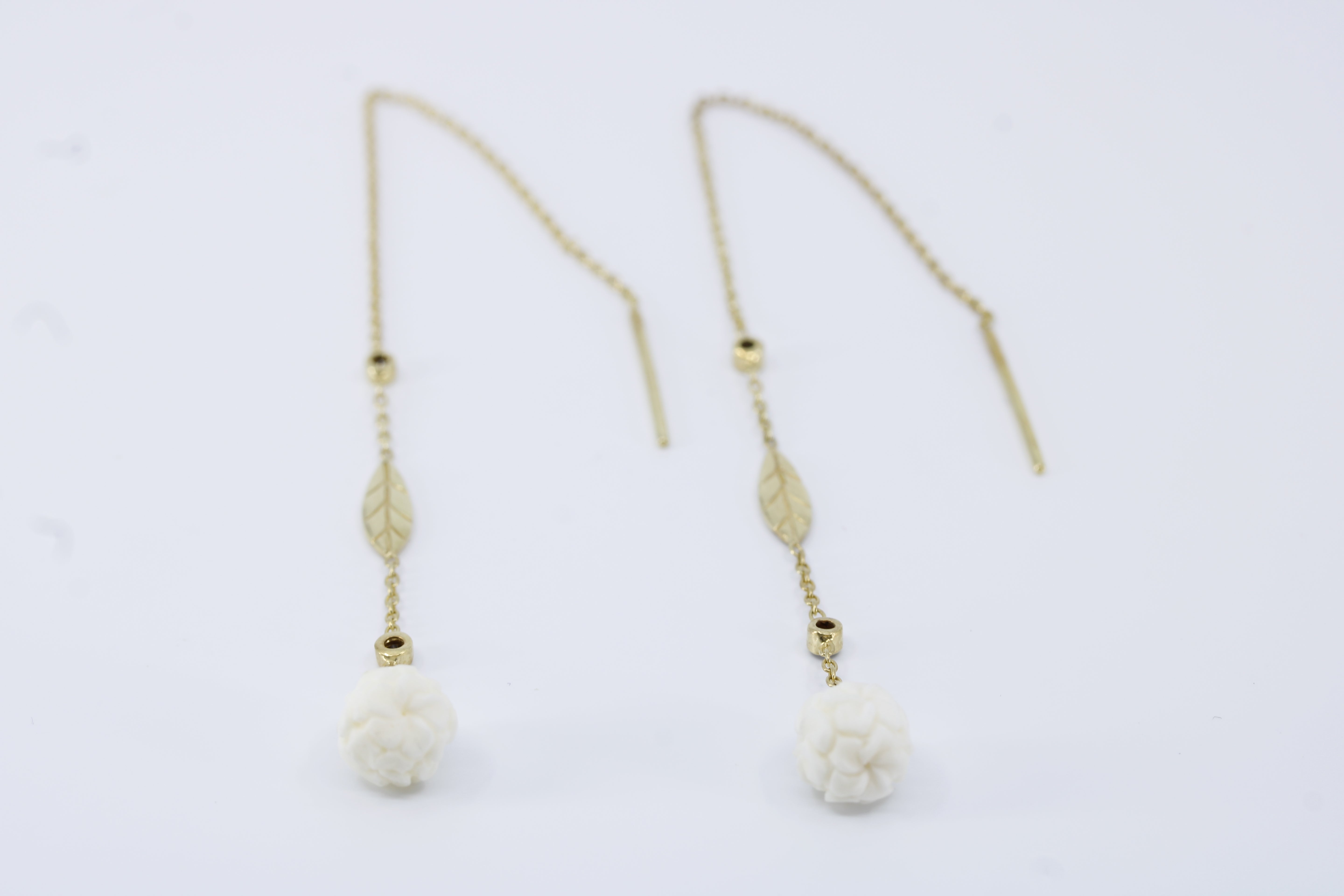 High Line Smoky Quartz Threader Earrings