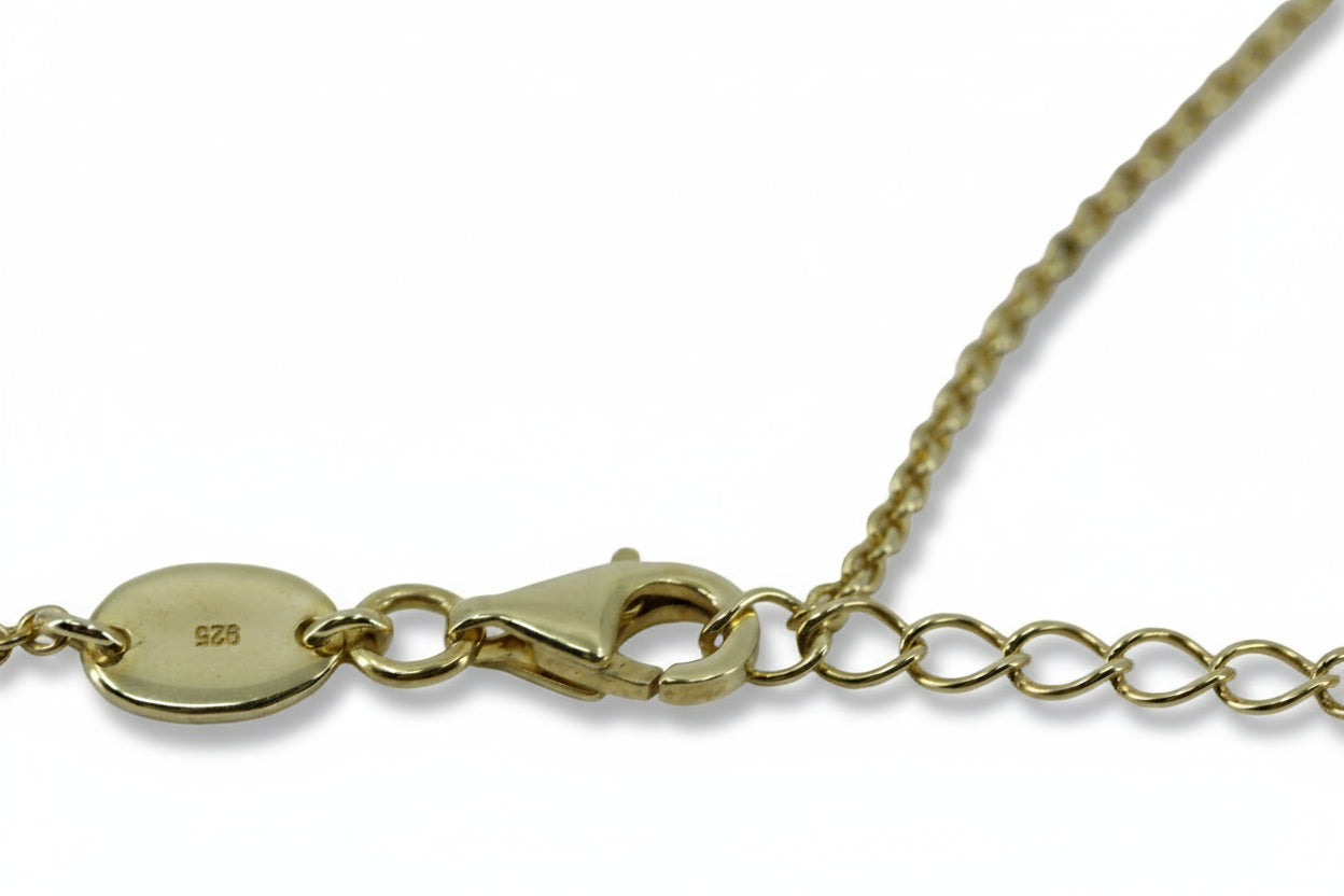 VENERE Station Necklace with Amethyst