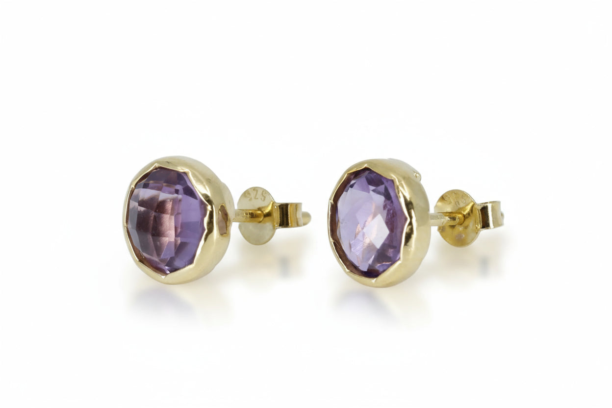 AURORA Amethyst Drop Earrings