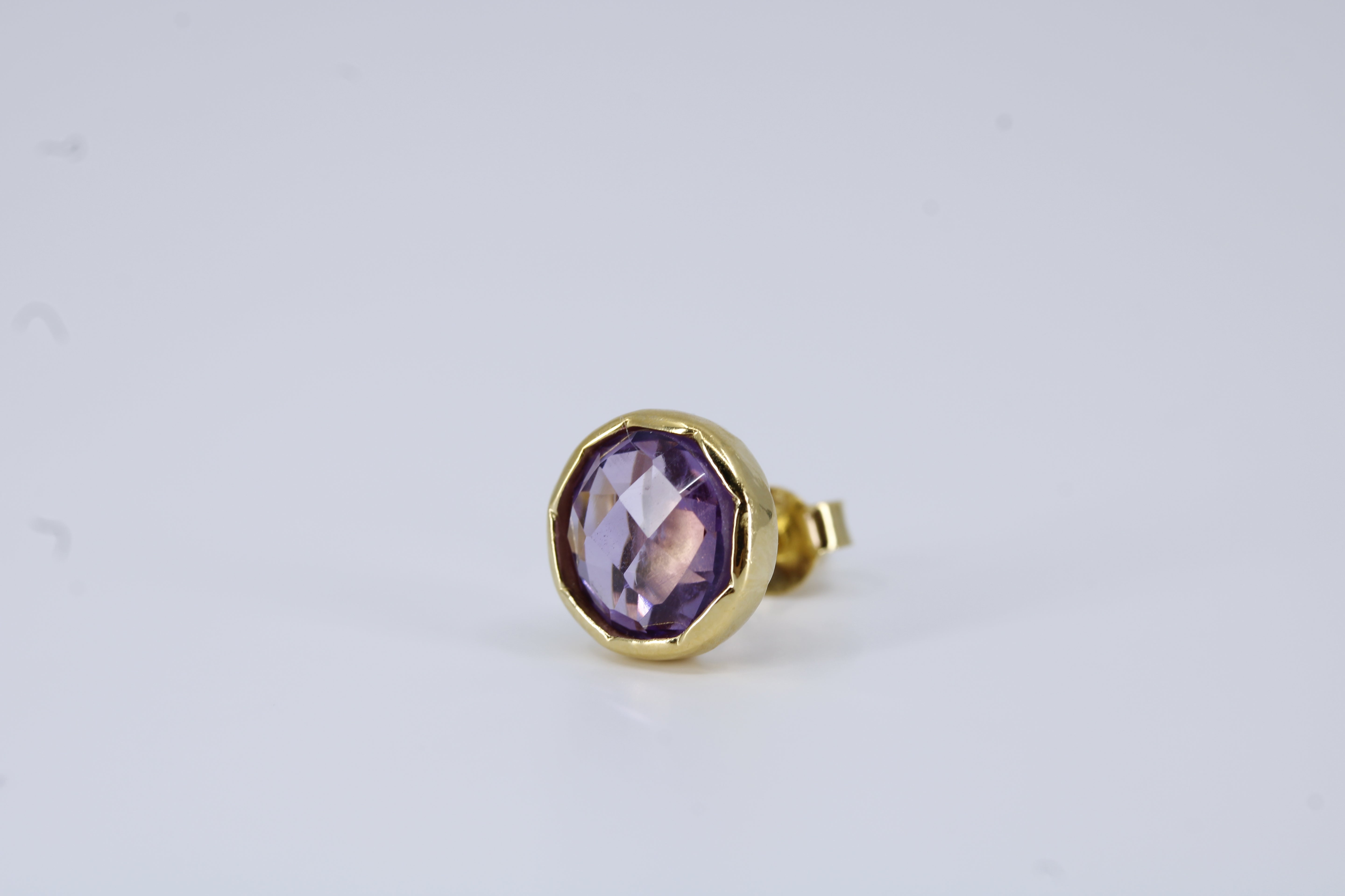 Il Gattopardo Amethyst Drop Earrings