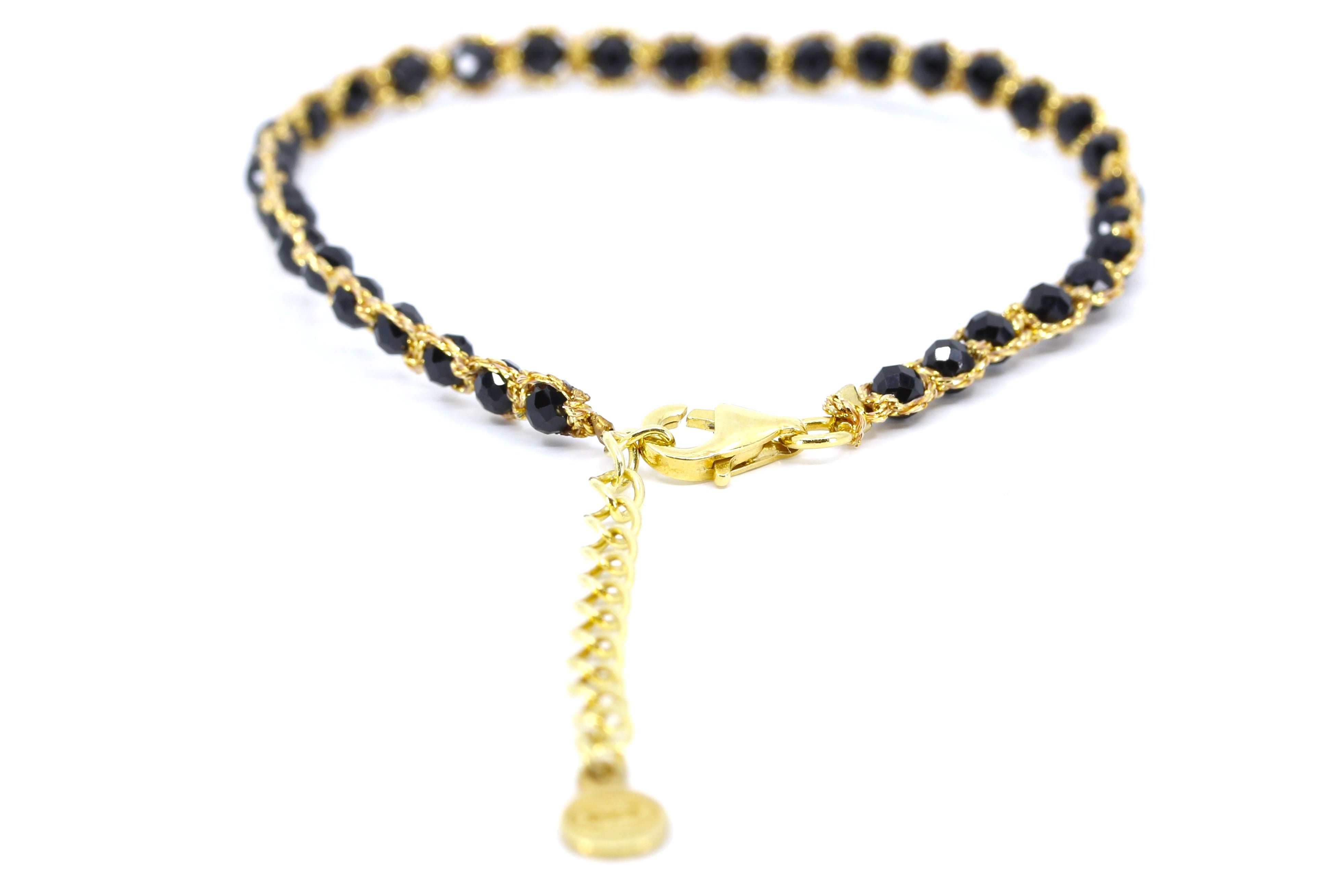 ESSENZA Bracelet with Black Spinel