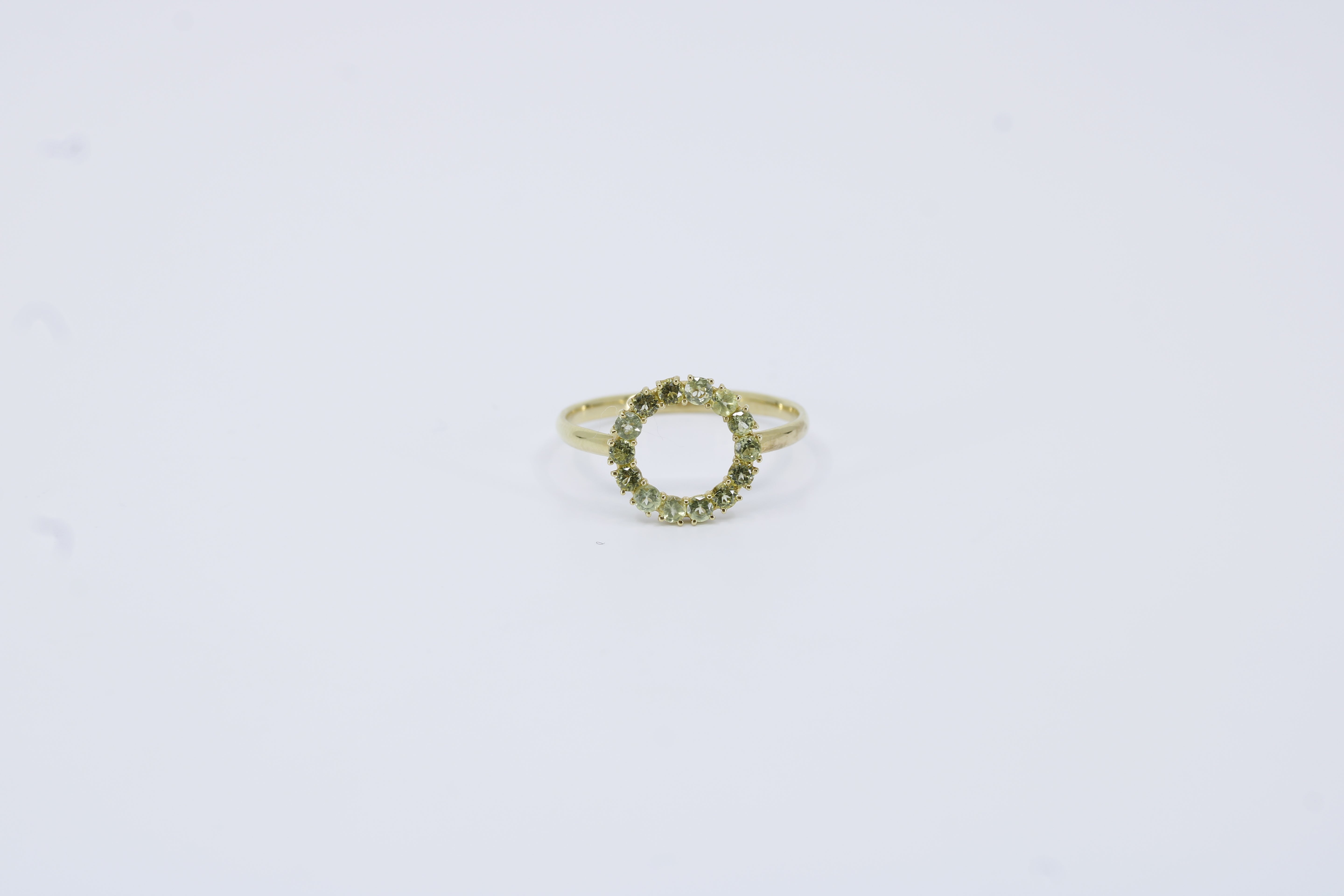 Salina Band Ring with Peridot