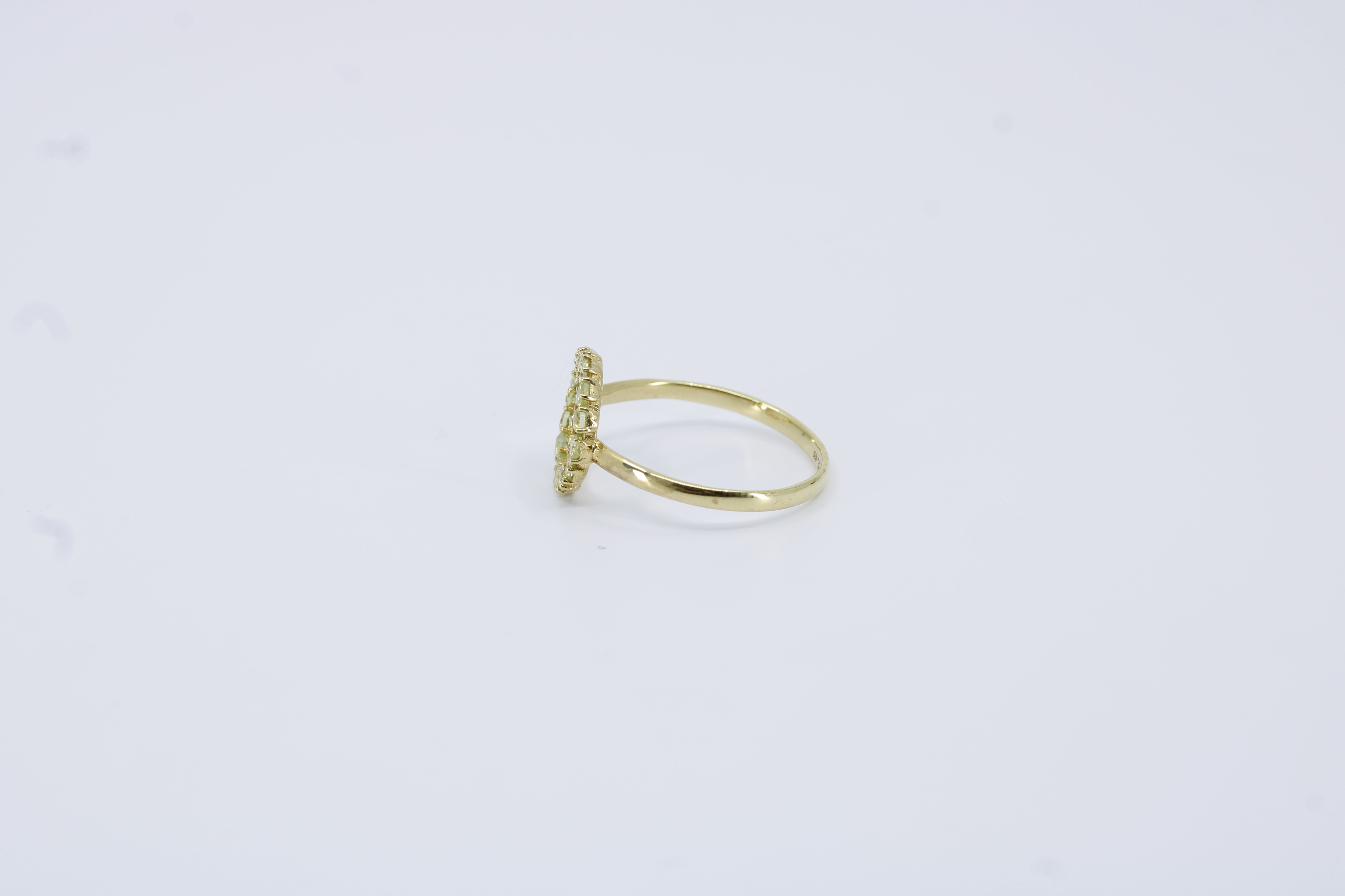 Salina Band Ring with Peridot