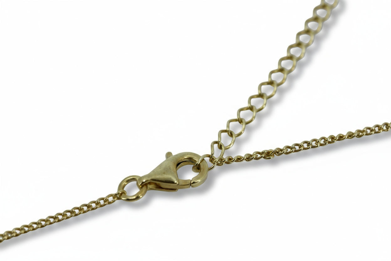HARMONIA Chain Link Necklace with Citrine