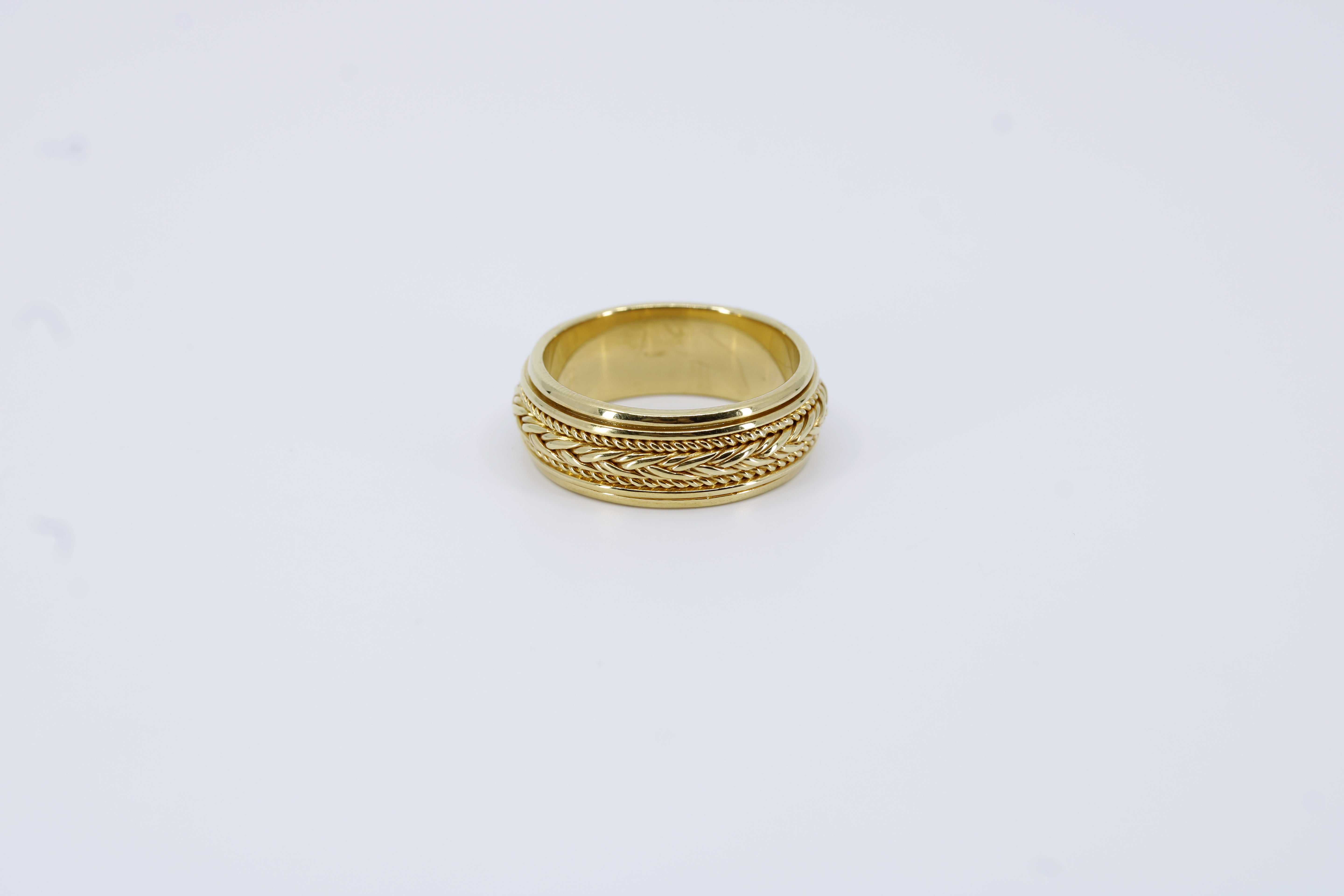 Casa Bali 18K Gold Vermeil Braided Band Ring
