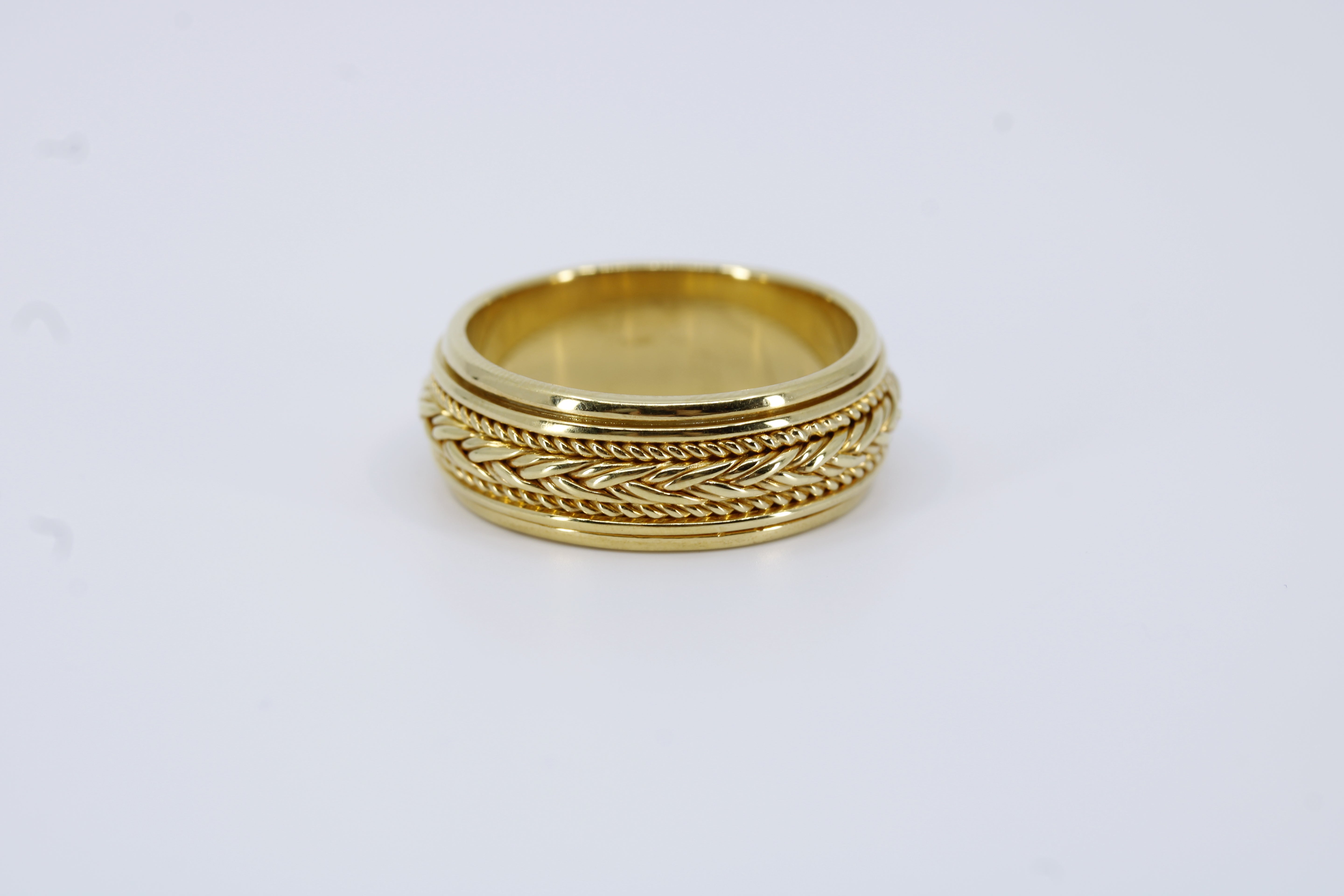 Casa Bali 18K Gold Vermeil Braided Band Ring