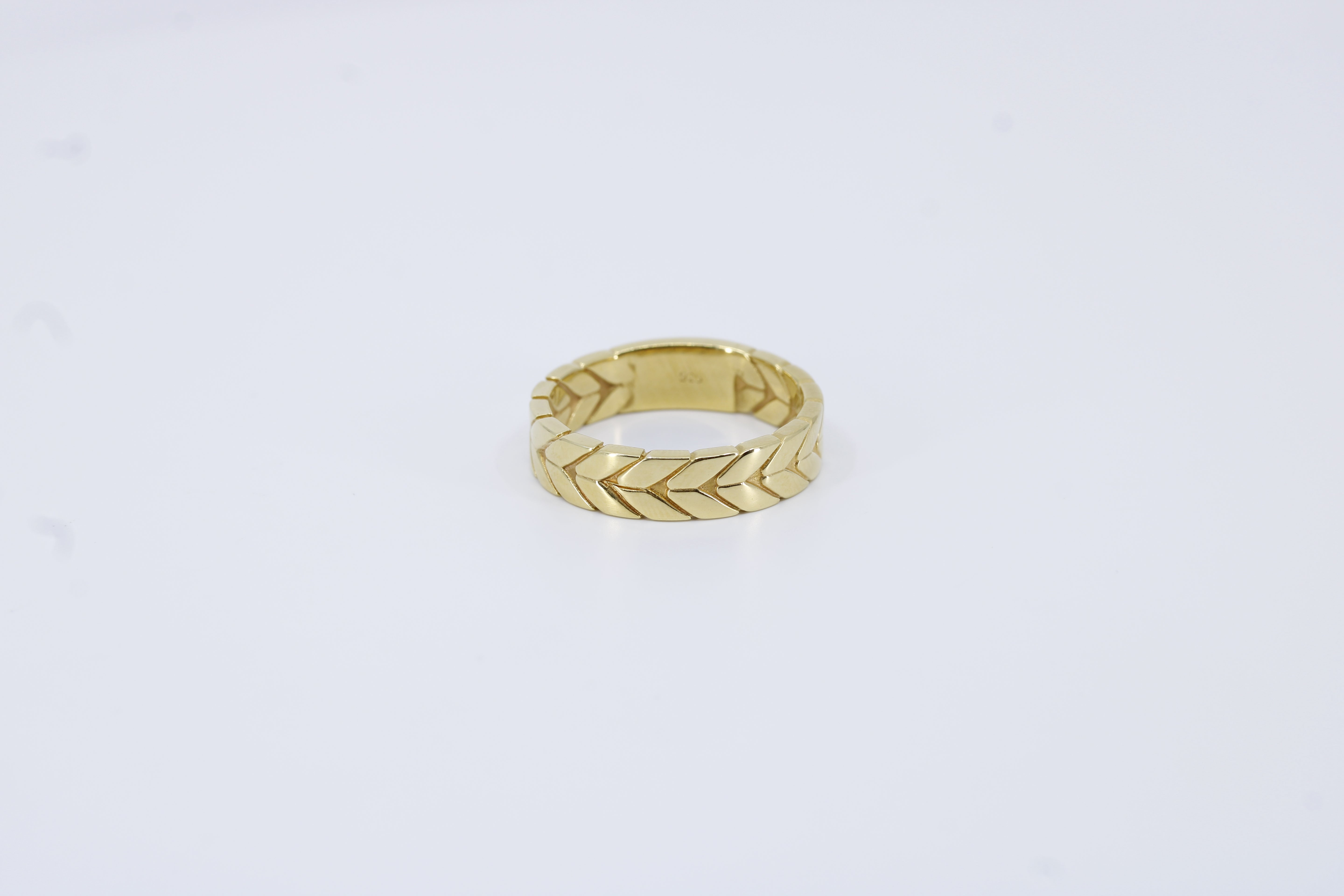 Casa Bali 18K Gold Vermeil Chevron Ring