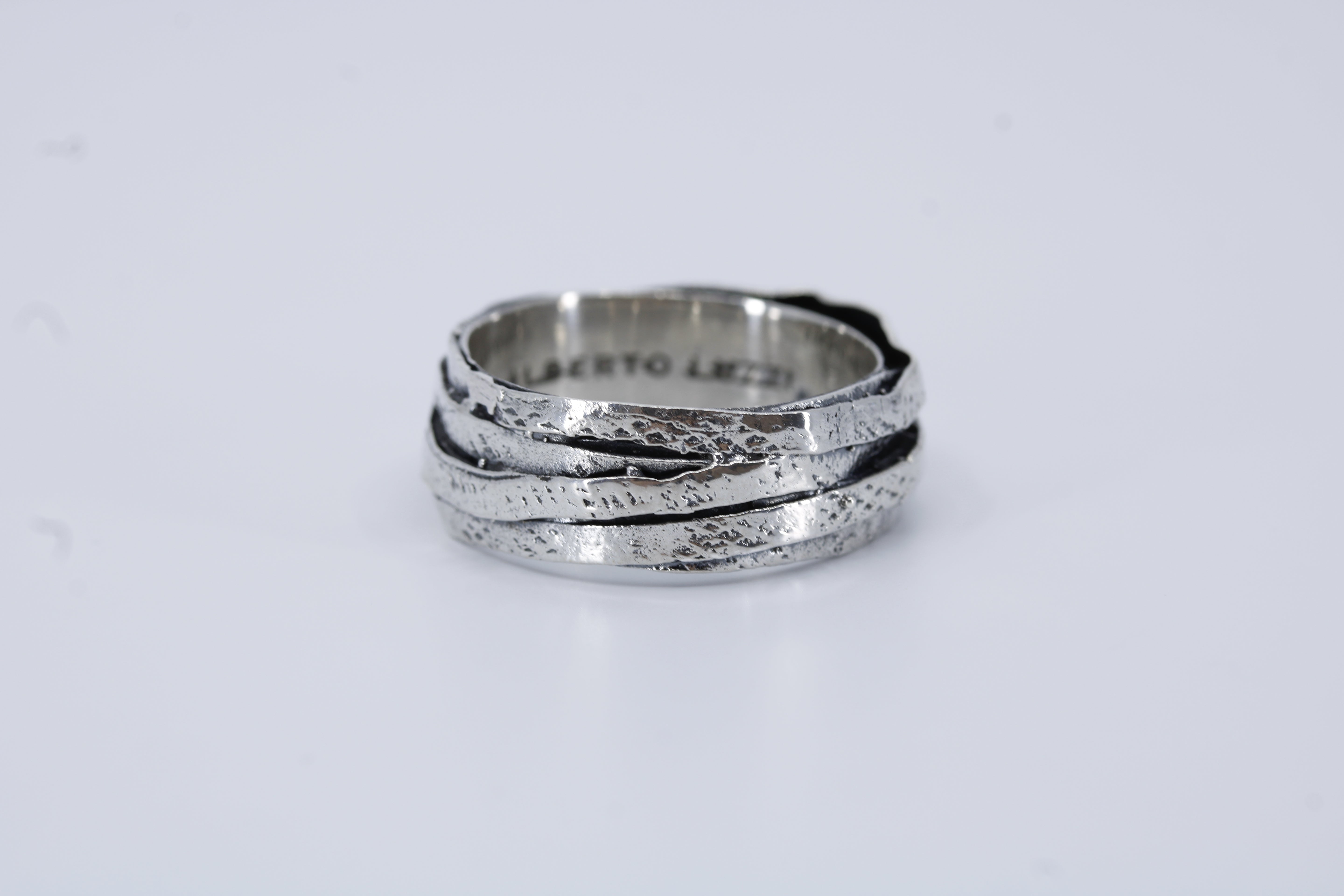 AL CANAL Braided Band Ring