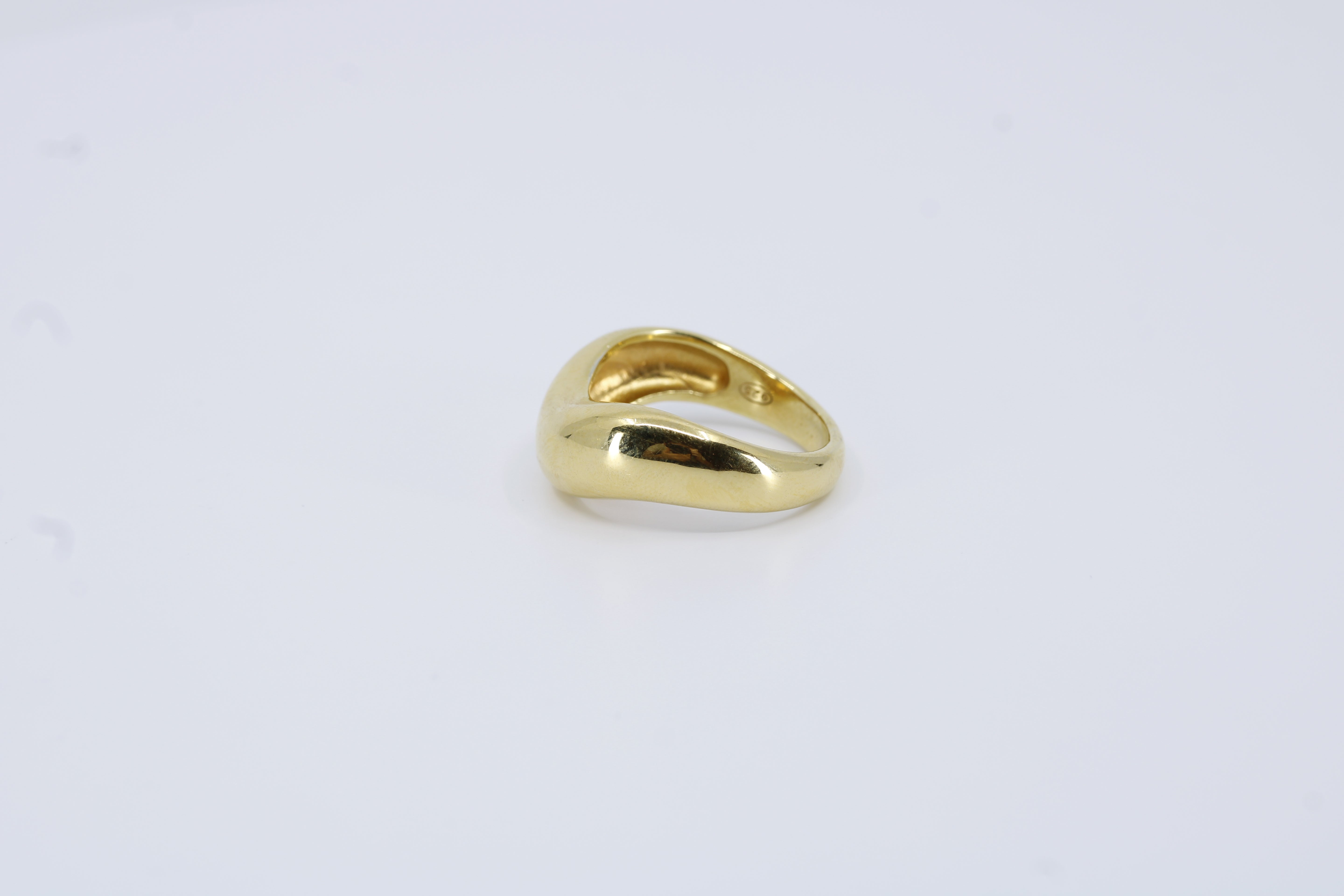 Linea 18K Gold Vermeil Wave Dome Ring
