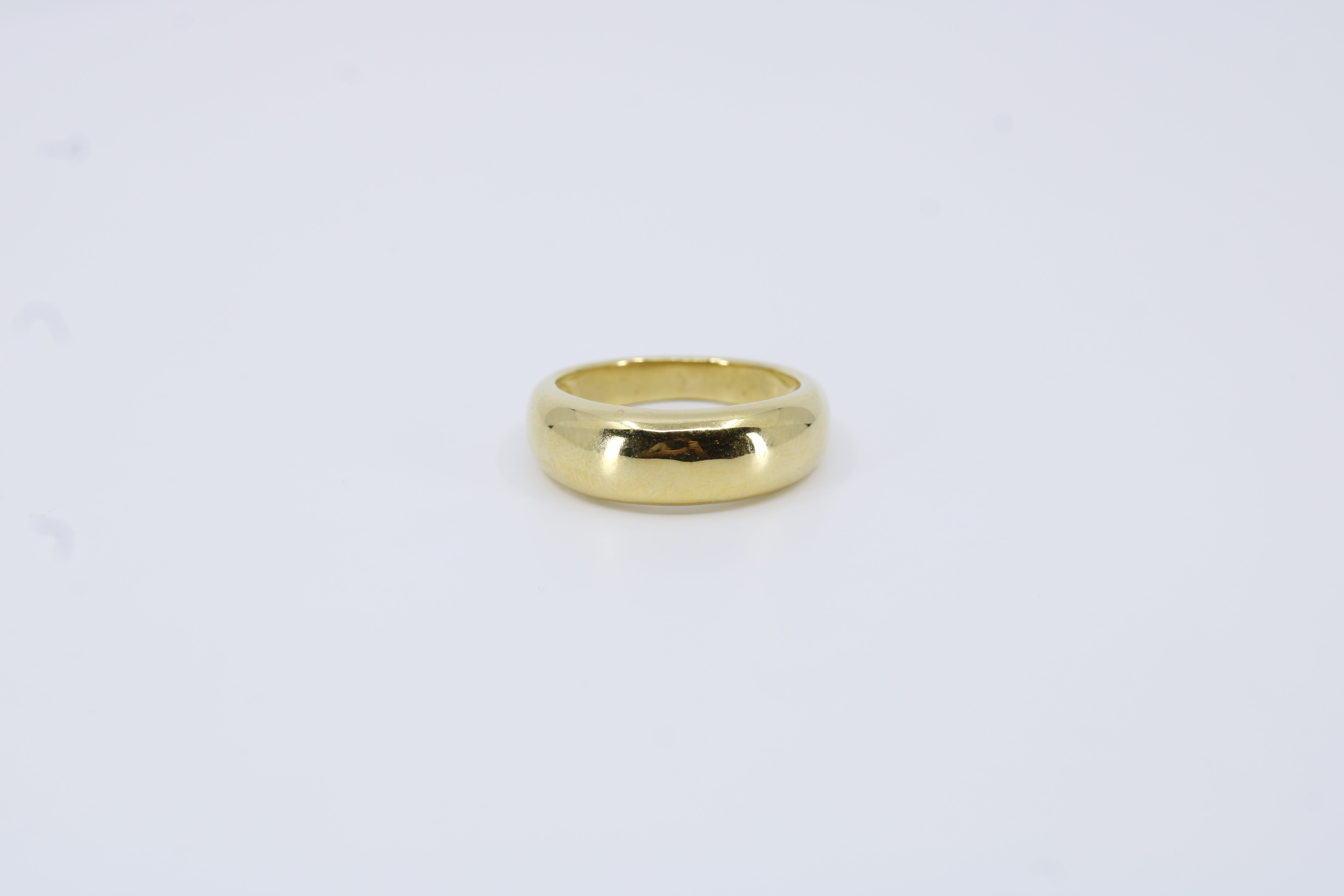 Linea 18K Gold Vermeil Domed Band Ring