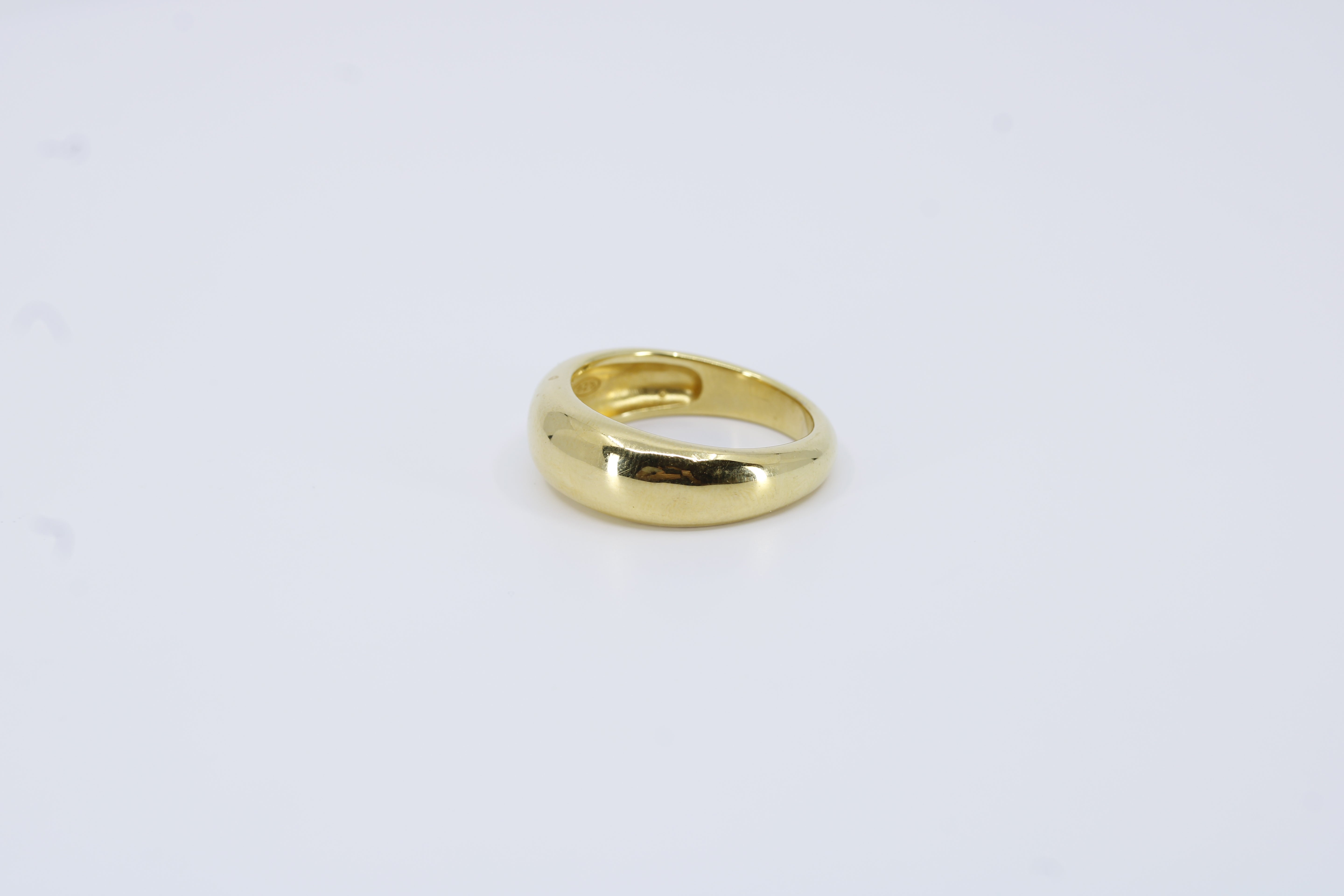 Linea 18K Gold Vermeil Domed Band Ring