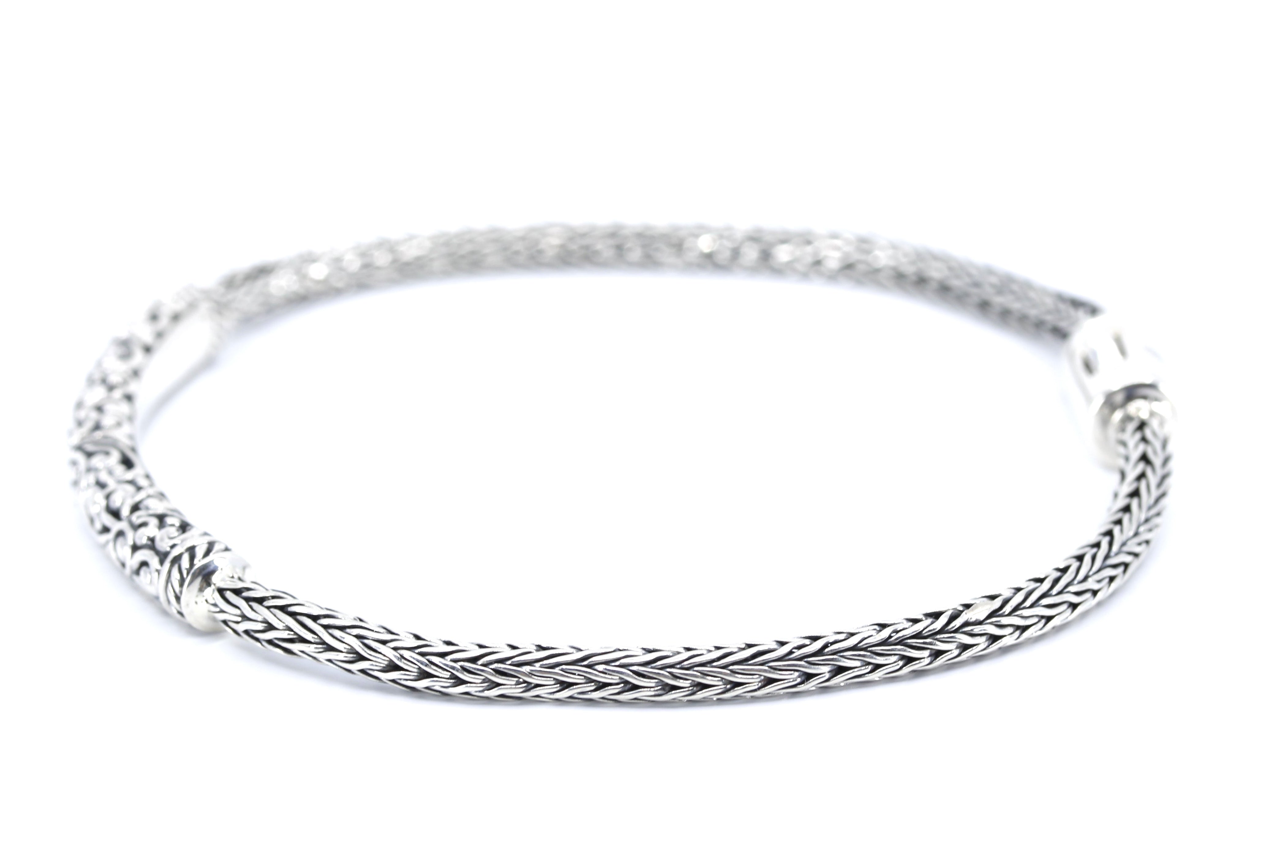 SREYA Carved Station Bracelet