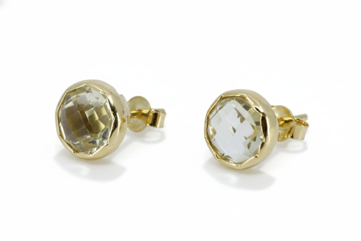 AURORA Lemon Quartz Drop Earrings